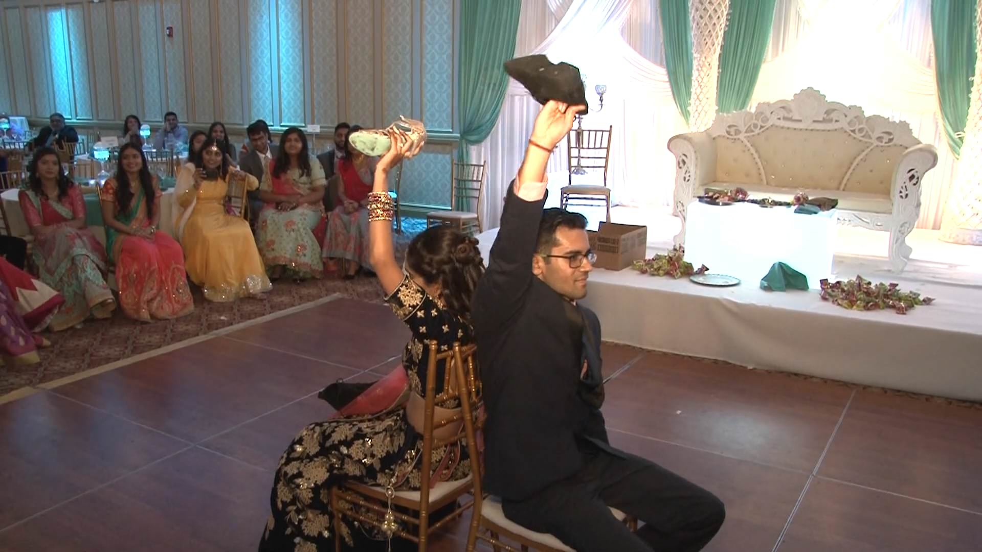 Deewan Banquet Piscataway NJ Engagement | Krishna & Nishant | Game