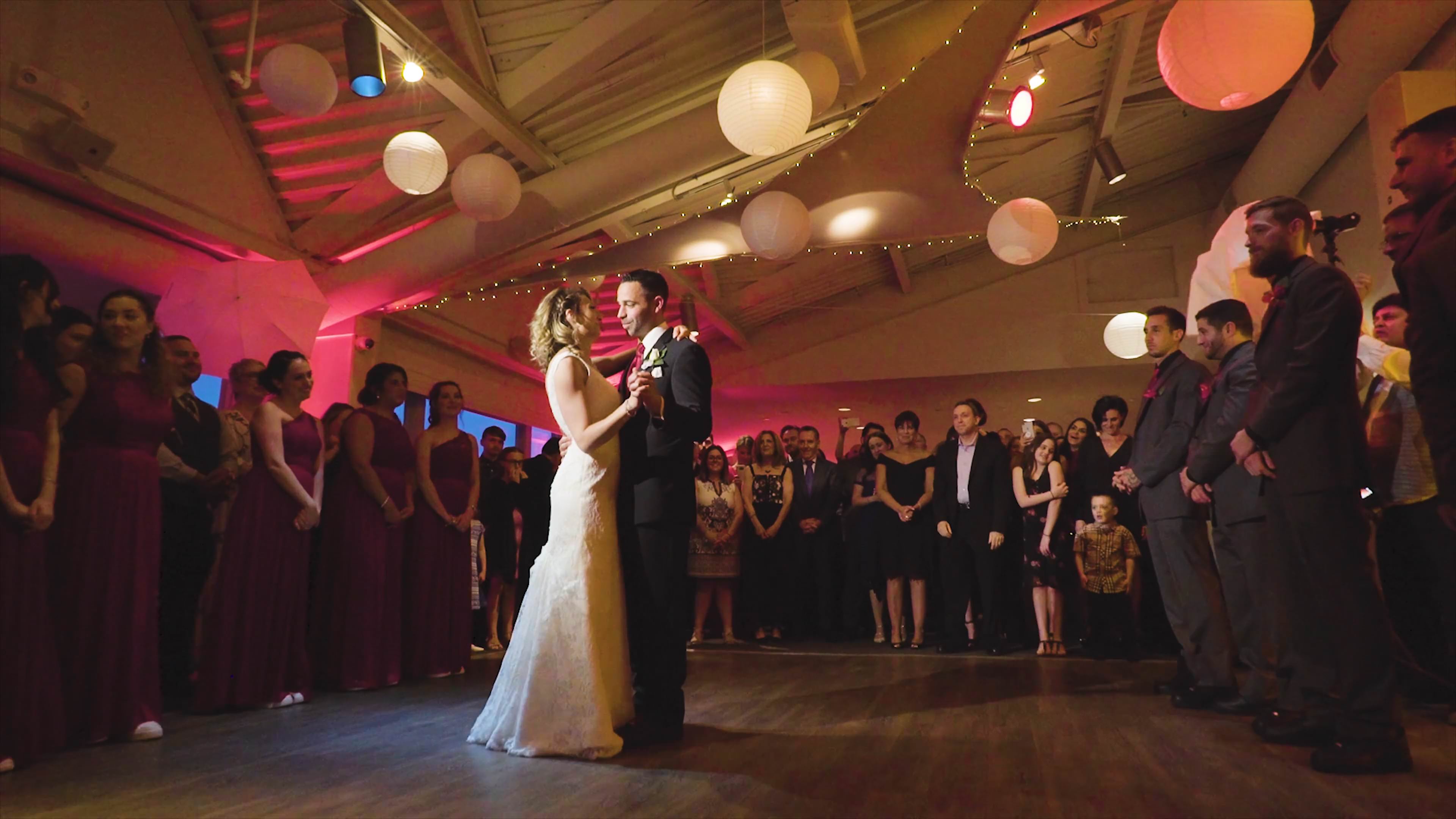 Mcloones Pier House Long Branch NJ Wedding | Geraldine & Daniel | First Dance