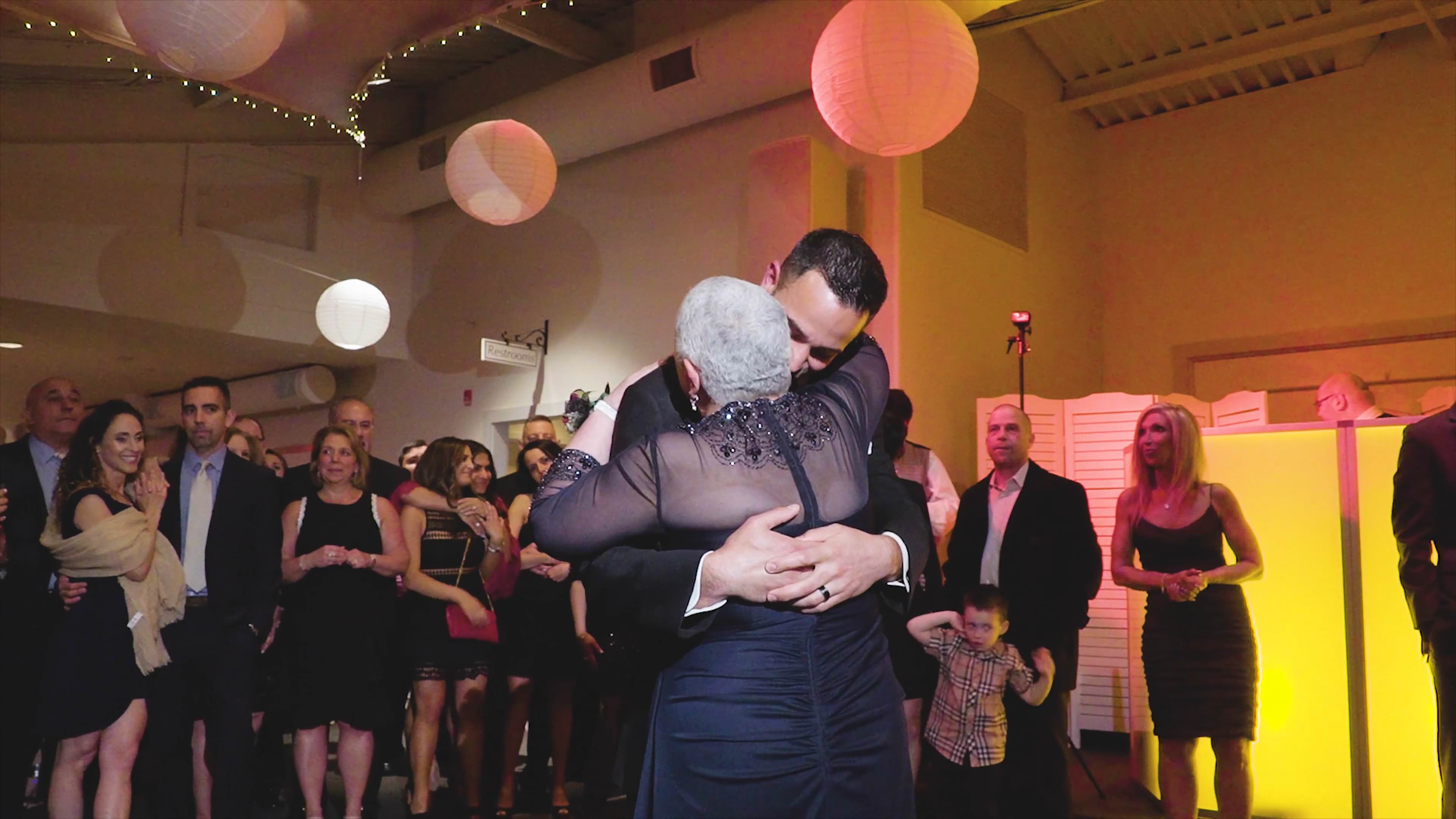Mcloones Pier House Long Branch NJ Wedding | Geraldine & Daniel | Mother Son Dance