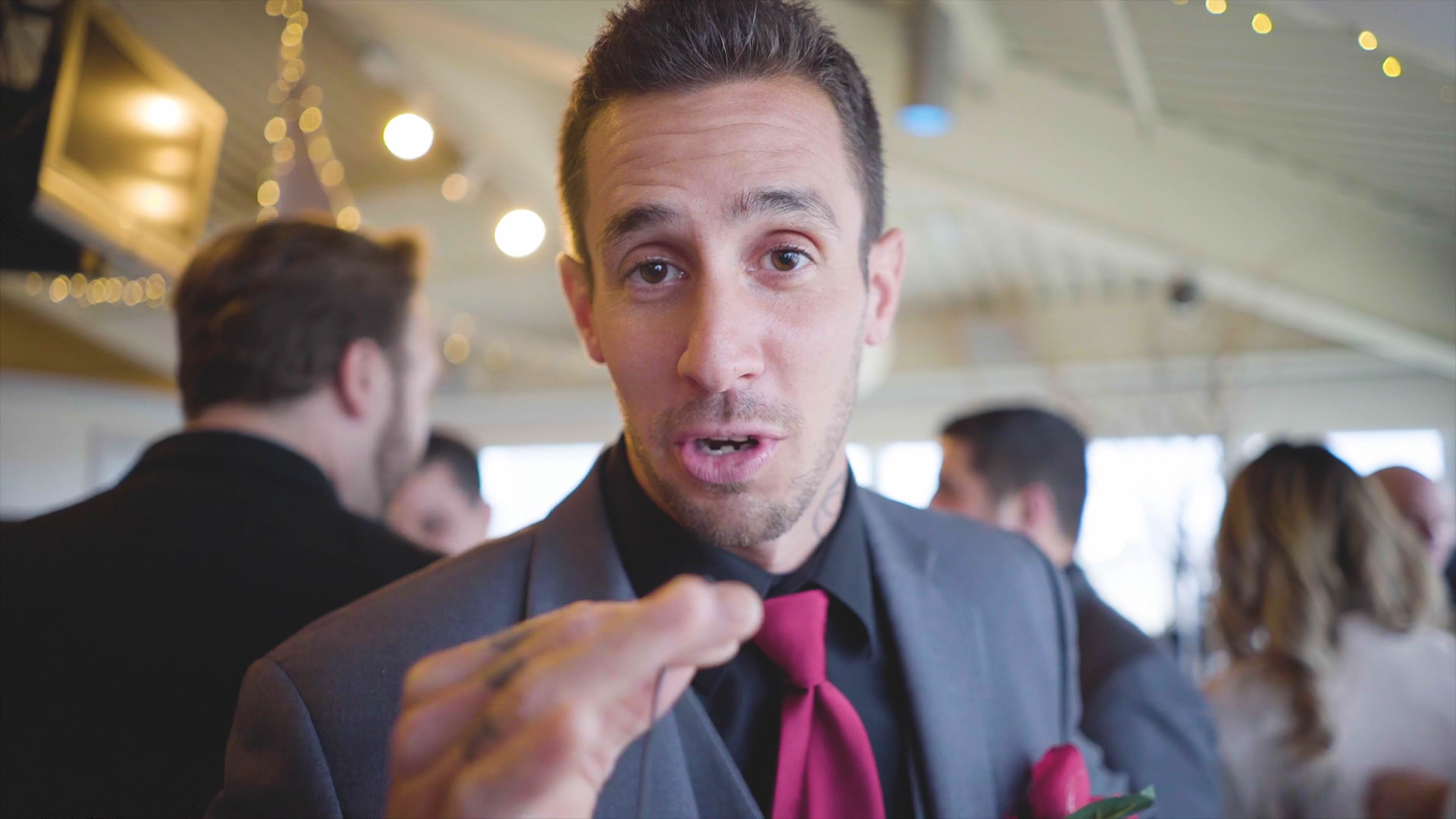 Mcloones Pier House Long Branch NJ Wedding | Geraldine & Daniel | Cocktail Hour Remarks