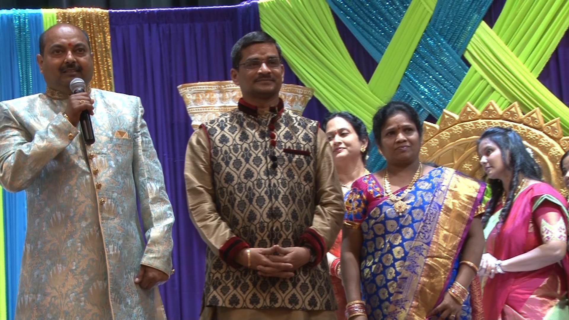 Tagore Banquet Hall Somerset NJ Engagement | Shrutika & Prasad | Shrutika Mom & Dad