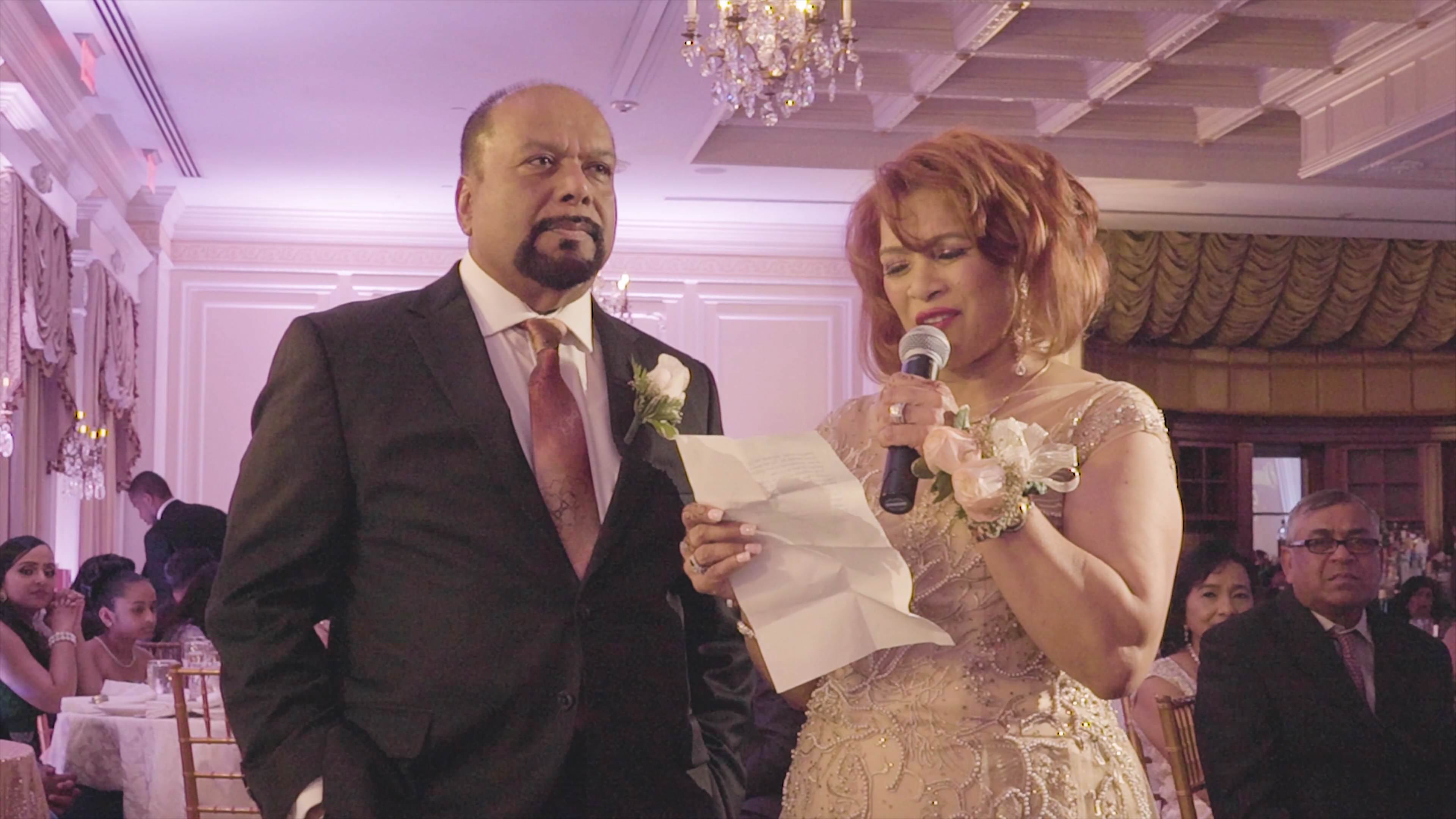 The Inn At New Hyde Park New Hyde Park NY Hindu Wedding | Diana & Shaun | Shaun Parent’s Speech