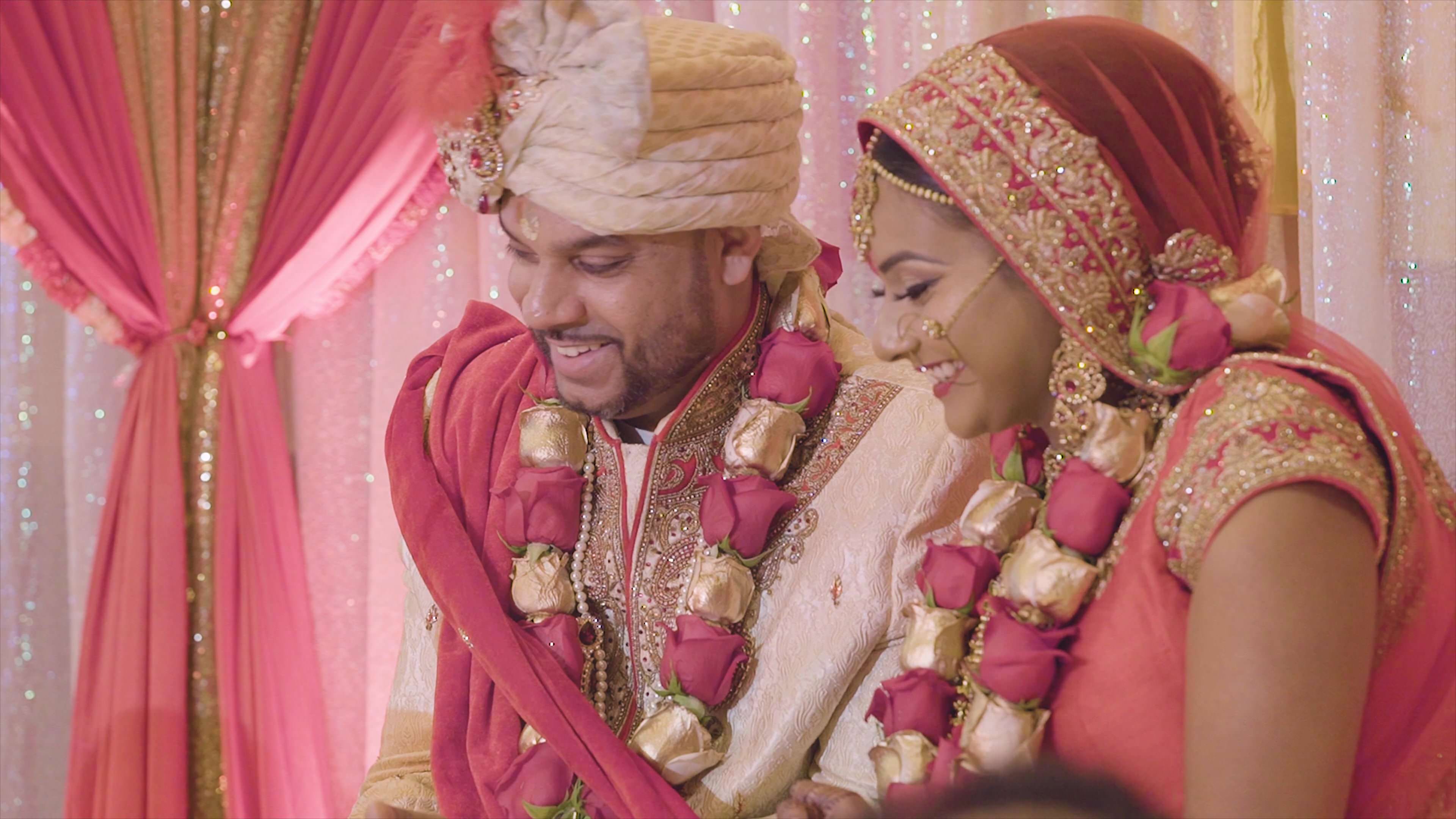 Golden Terrace Banquet Hall Richmond Hill NY Hindu Wedding | Diana & Shaun | Wedding Ceremony