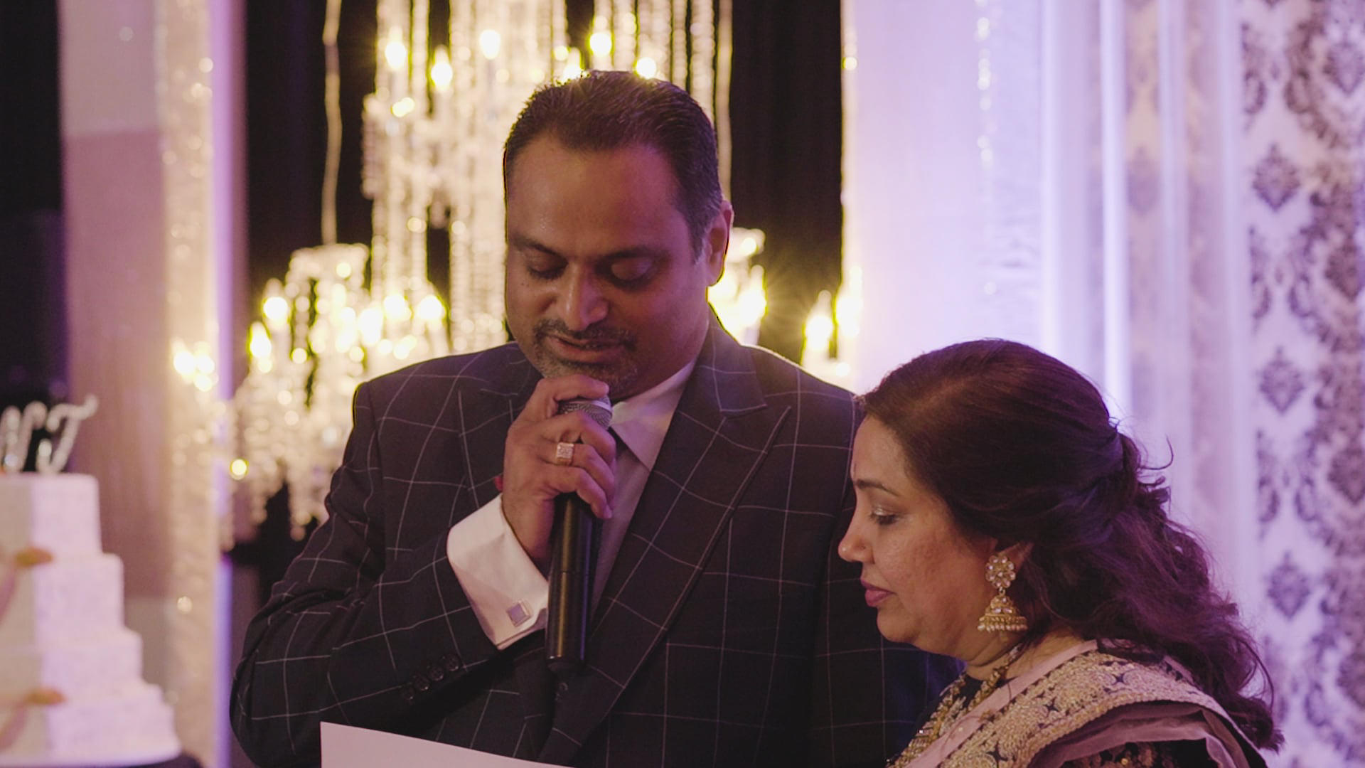 Quality Inn And Suites Batavia NY Engagement | Janki & Neal | Janki Parents Speech