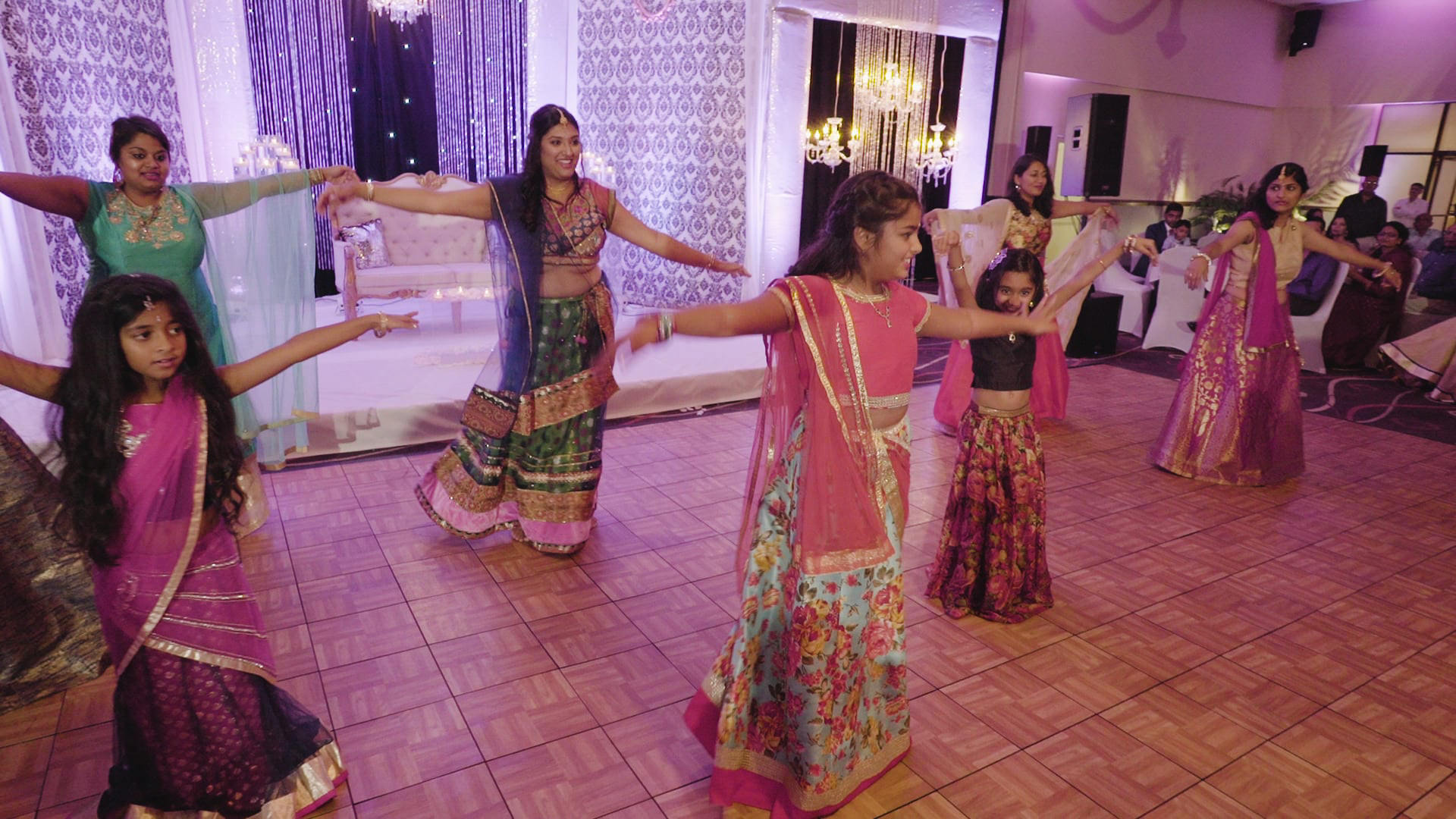 Quality Inn And Suites Batavia NY Engagement | Janki & Neal | Neal’s Family Dance