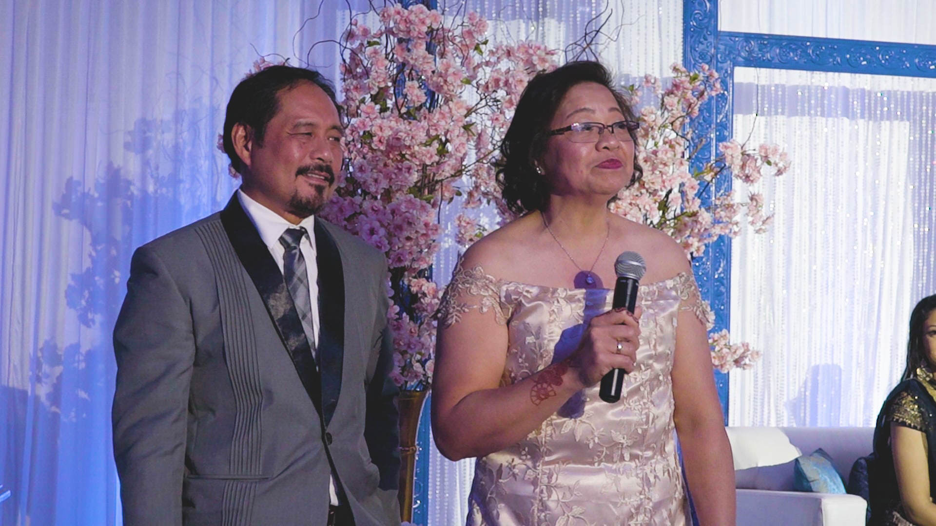 Royal Manor Garfield NJ Fusion Wedding | Khusbu & Jeff | Groom Parent’s Speech