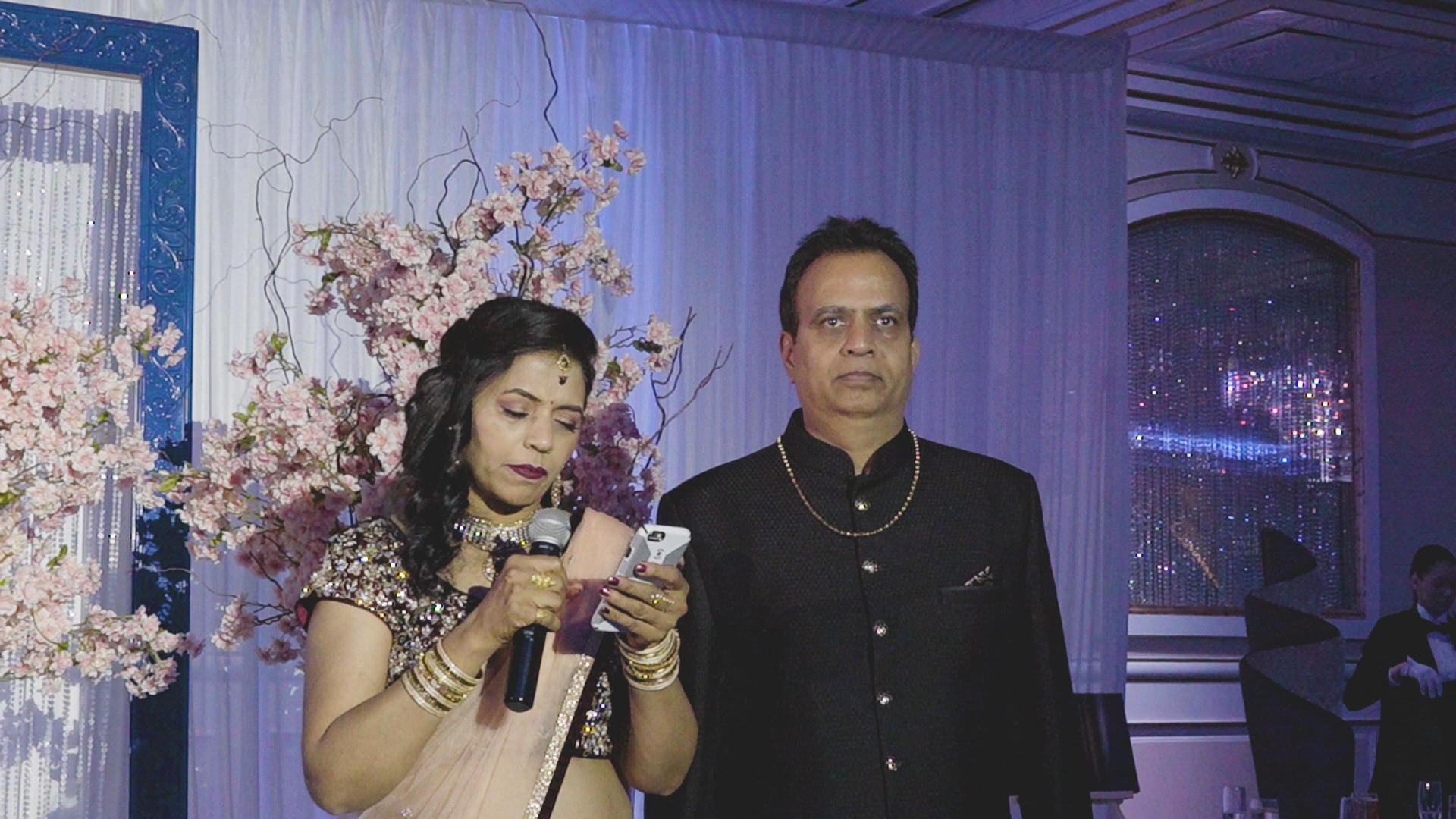 Royal Manor Garfield NJ Fusion Wedding | Khusbu & Jeff | Bride Parent’s Speech