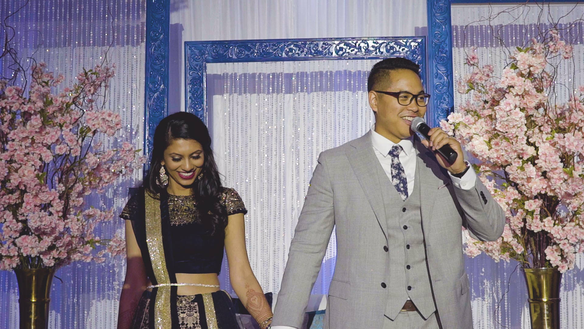 Royal Manor Garfield NJ Fusion Wedding | Khusbu & Jeff | Jeff Speech