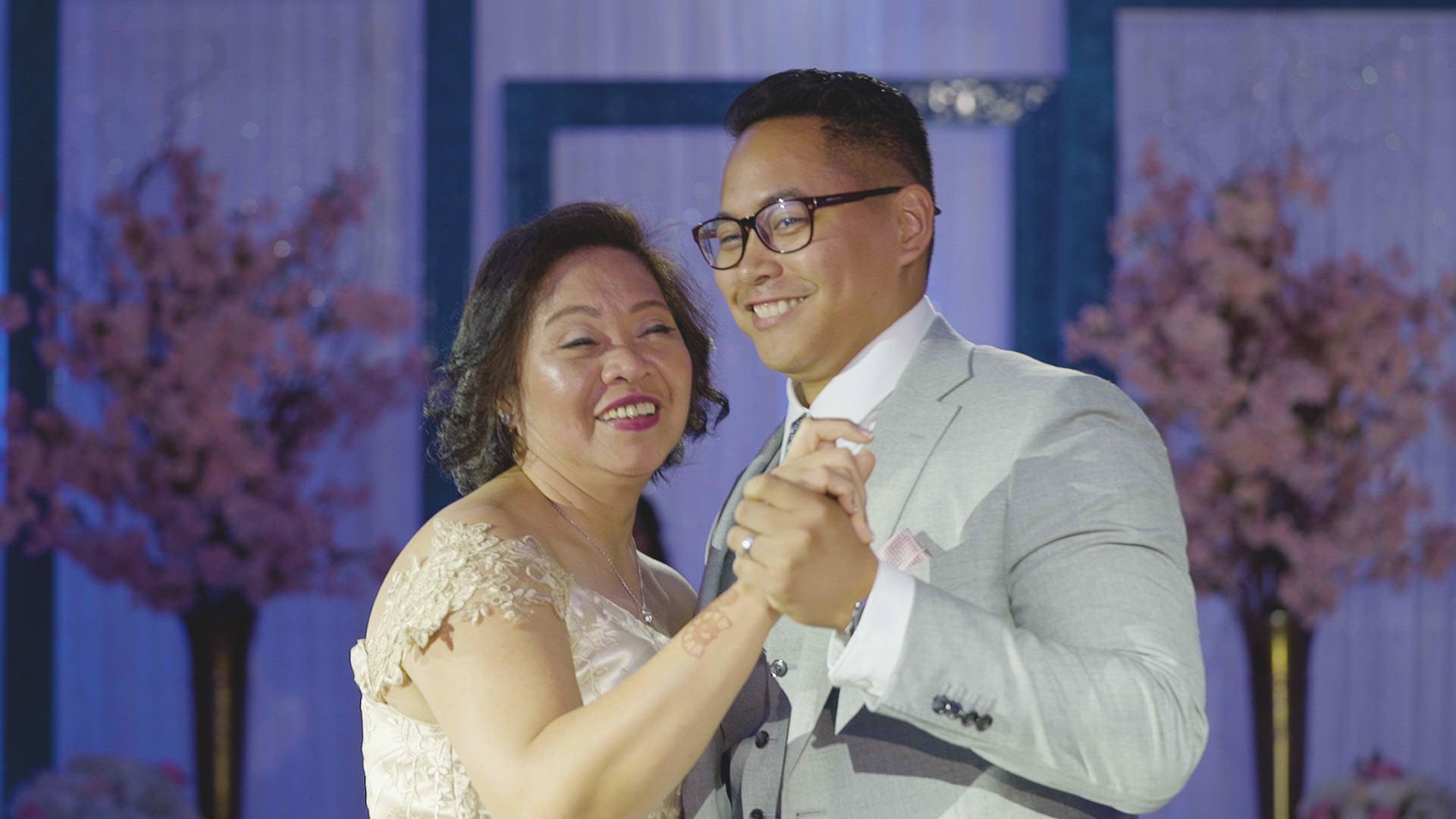 Royal Manor Garfield NJ Fusion Wedding | Khusbu & Jeff | Mother Son Dance