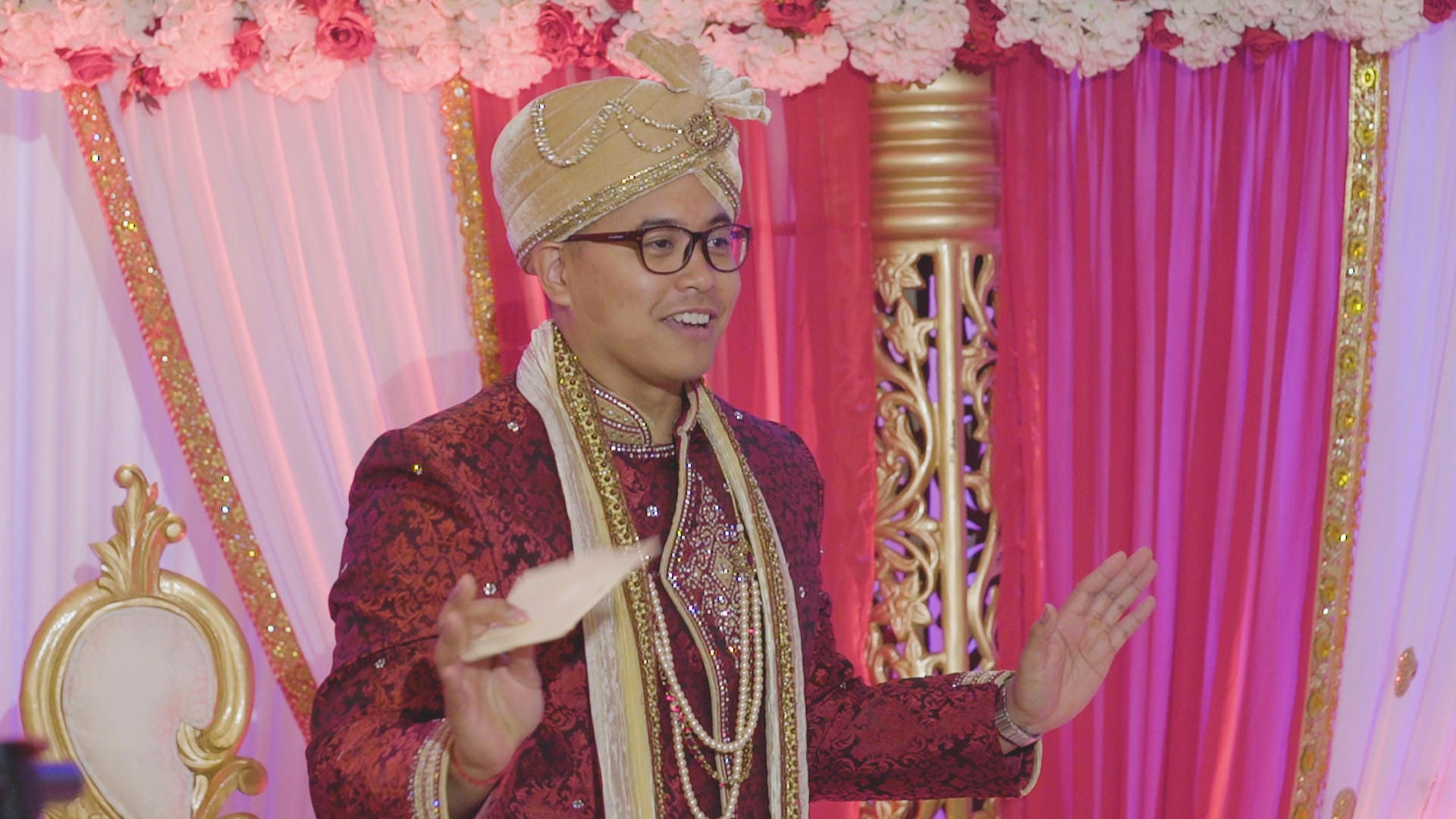 Royal Manor Garfield NJ Fusion Wedding | Khusbu & Jeff | Joota Chupai