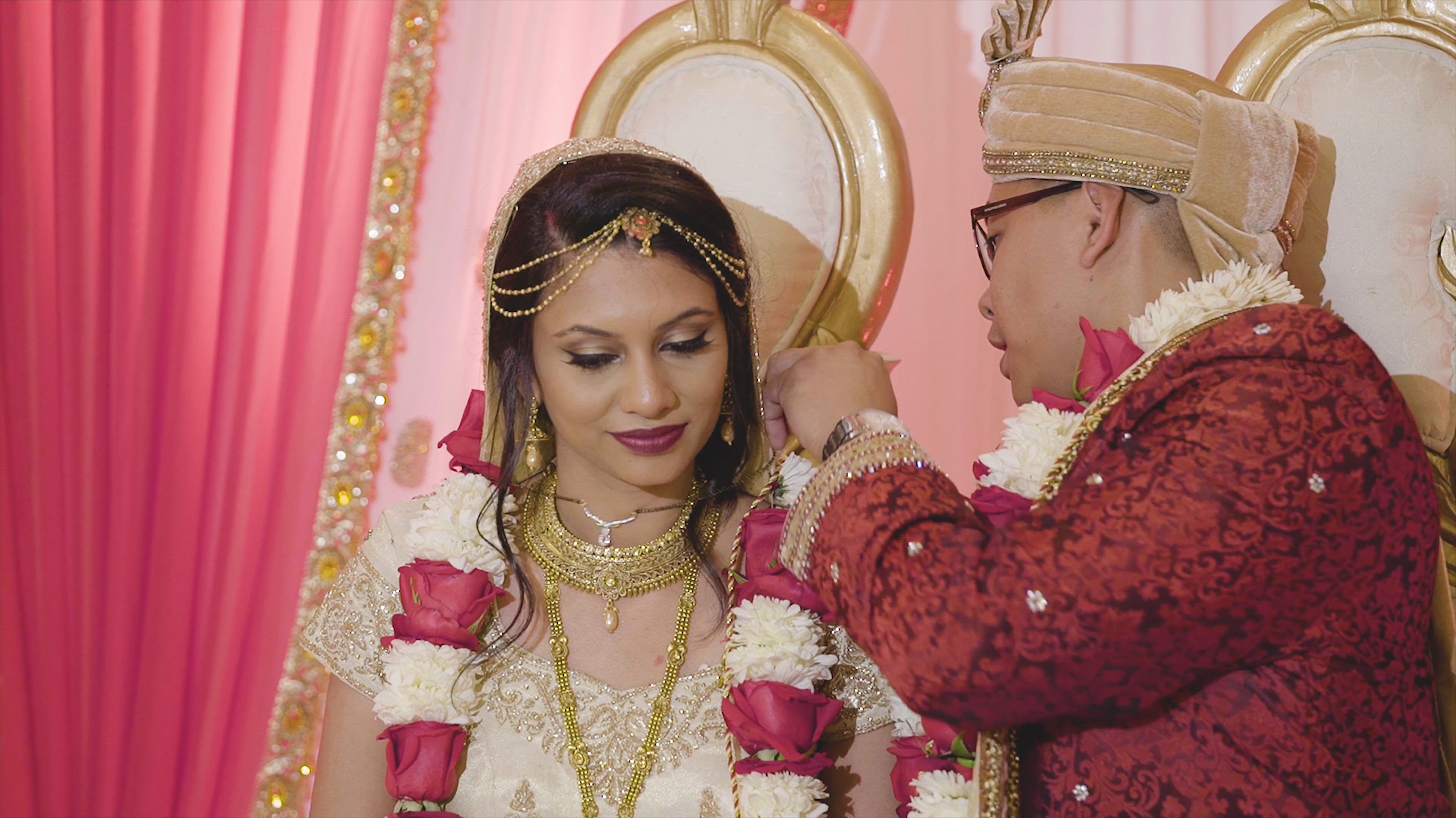 Royal Manor Garfield NJ Fusion Wedding | Khusbu & Jeff | Hindu Wedding Ceremony