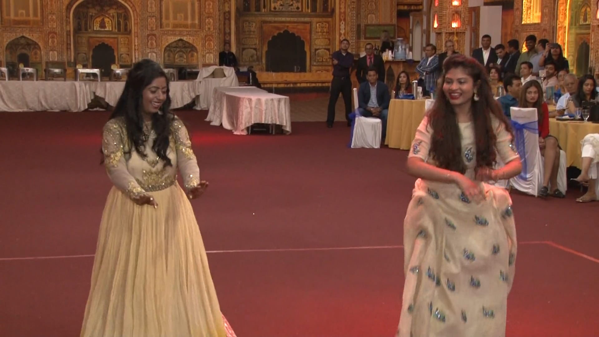 Royal Alberts Palace Fords NJ Engagement | Vidhi & Priyank | Nidhi & Vidhi Dance