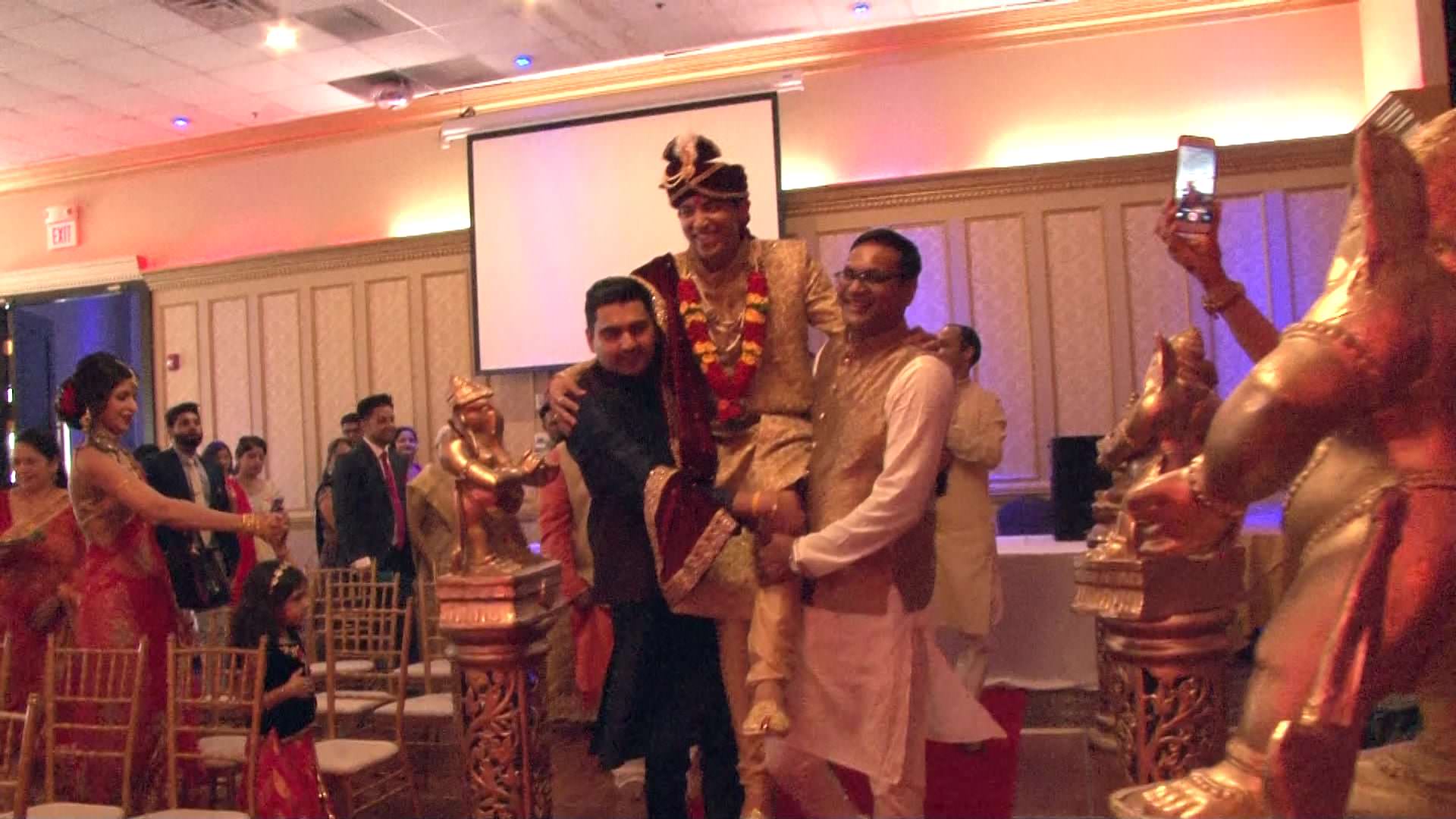 Deewan Banquet Piscataway NJ Hindu Wedding | Aanchal & Vijay | Groom Entrance