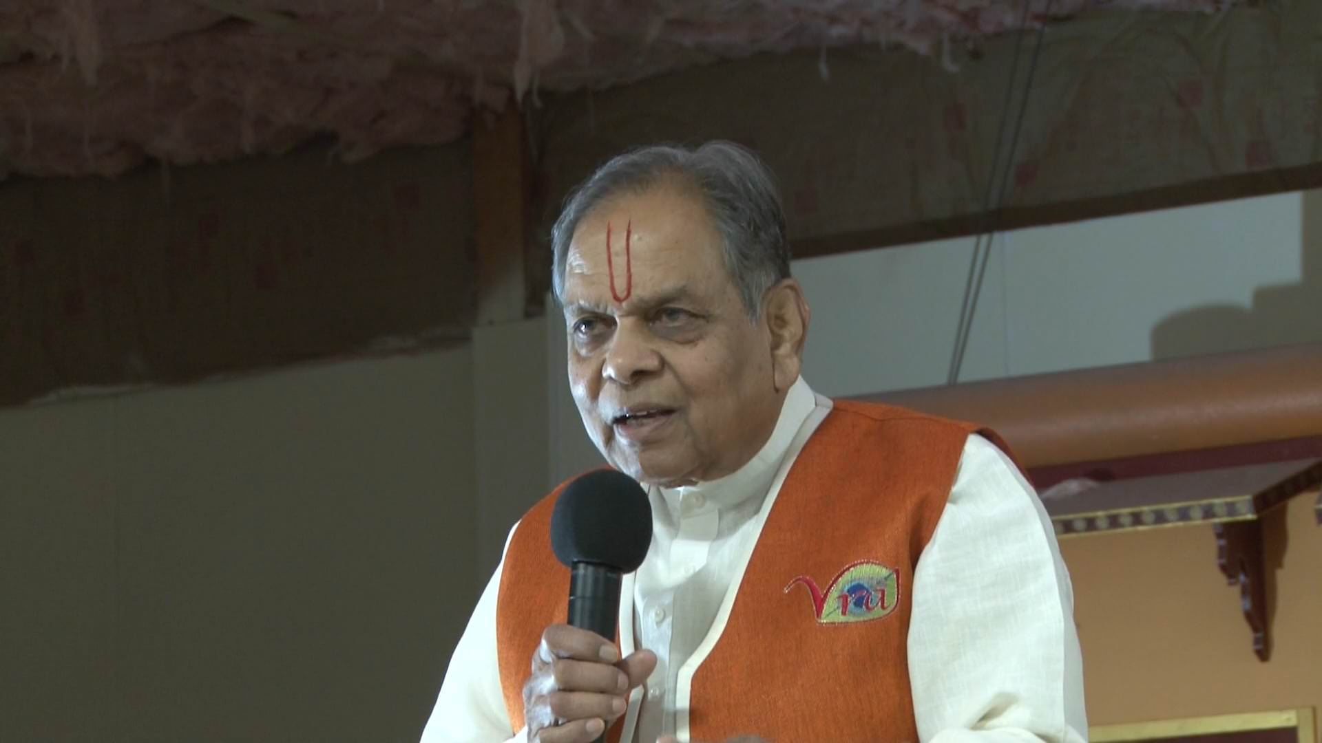 Vraj Temple Schuylkill Haven Pa Anniversary | Saroj & Krishnakant | Speech
