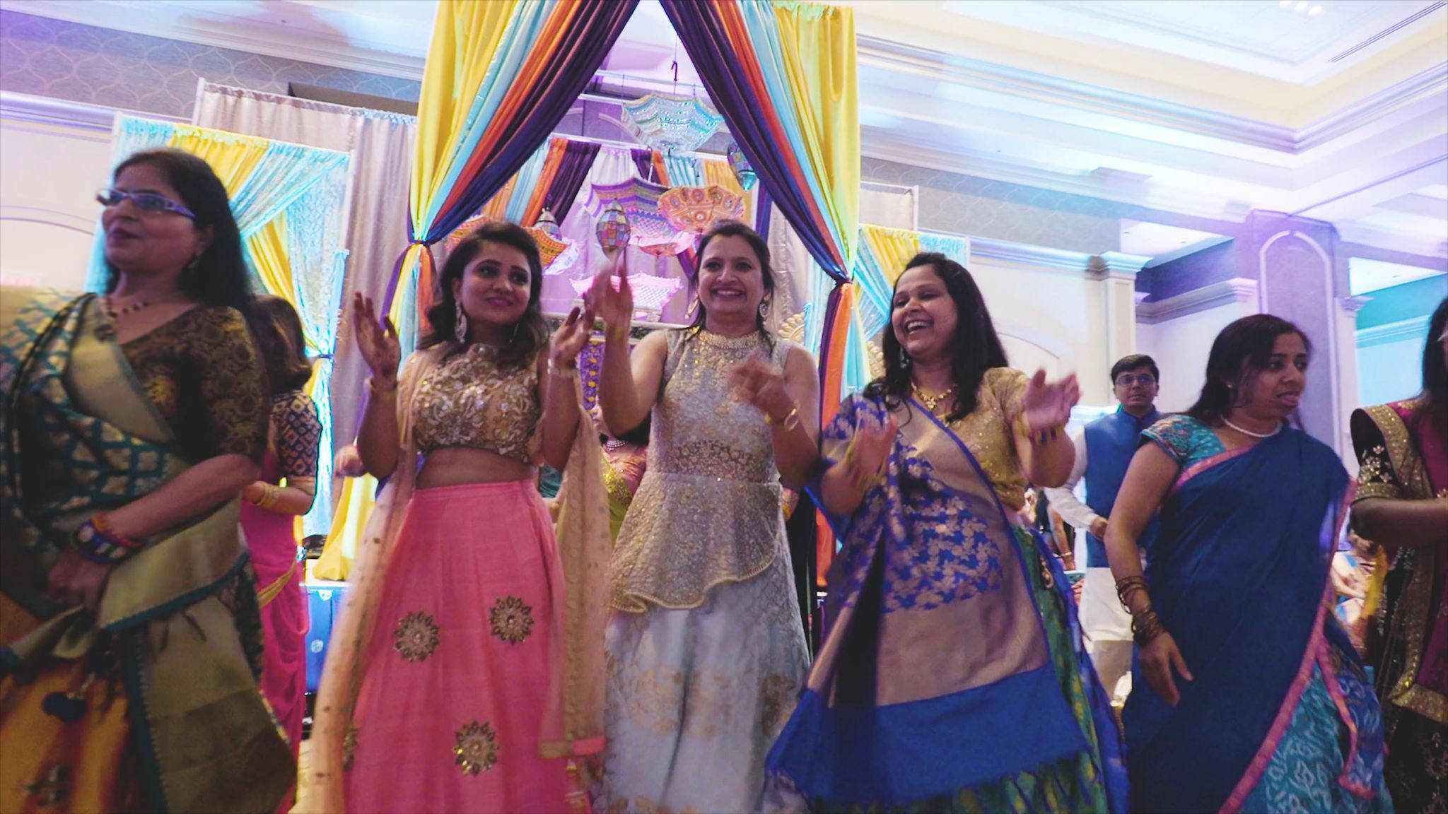 Hilton Richmond Hotel & Spa Short Pump VA Hindu Wedding | Gina & Dharav | Garba Part I