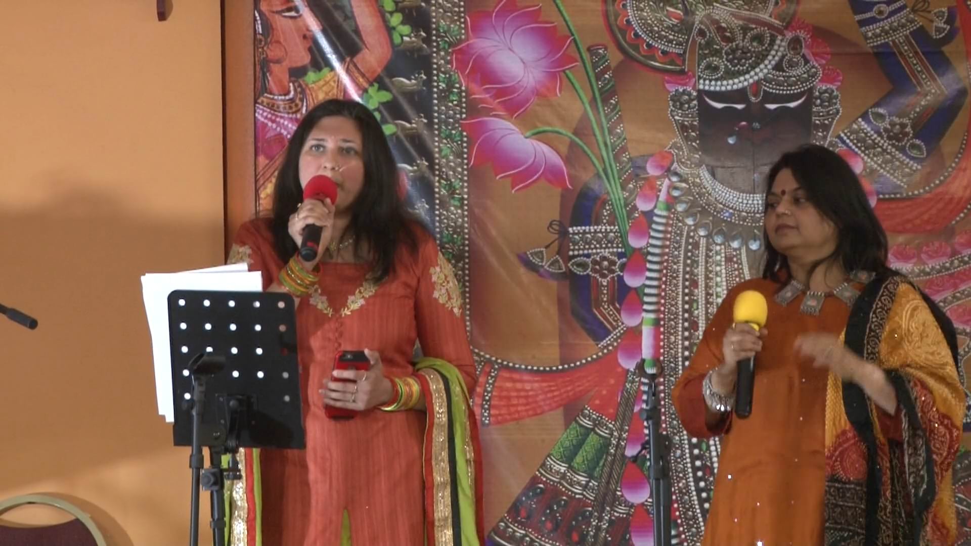 Vraj Temple Schuylkill Haven Pa Anniversary | Saroj & Krishnakant | Singers