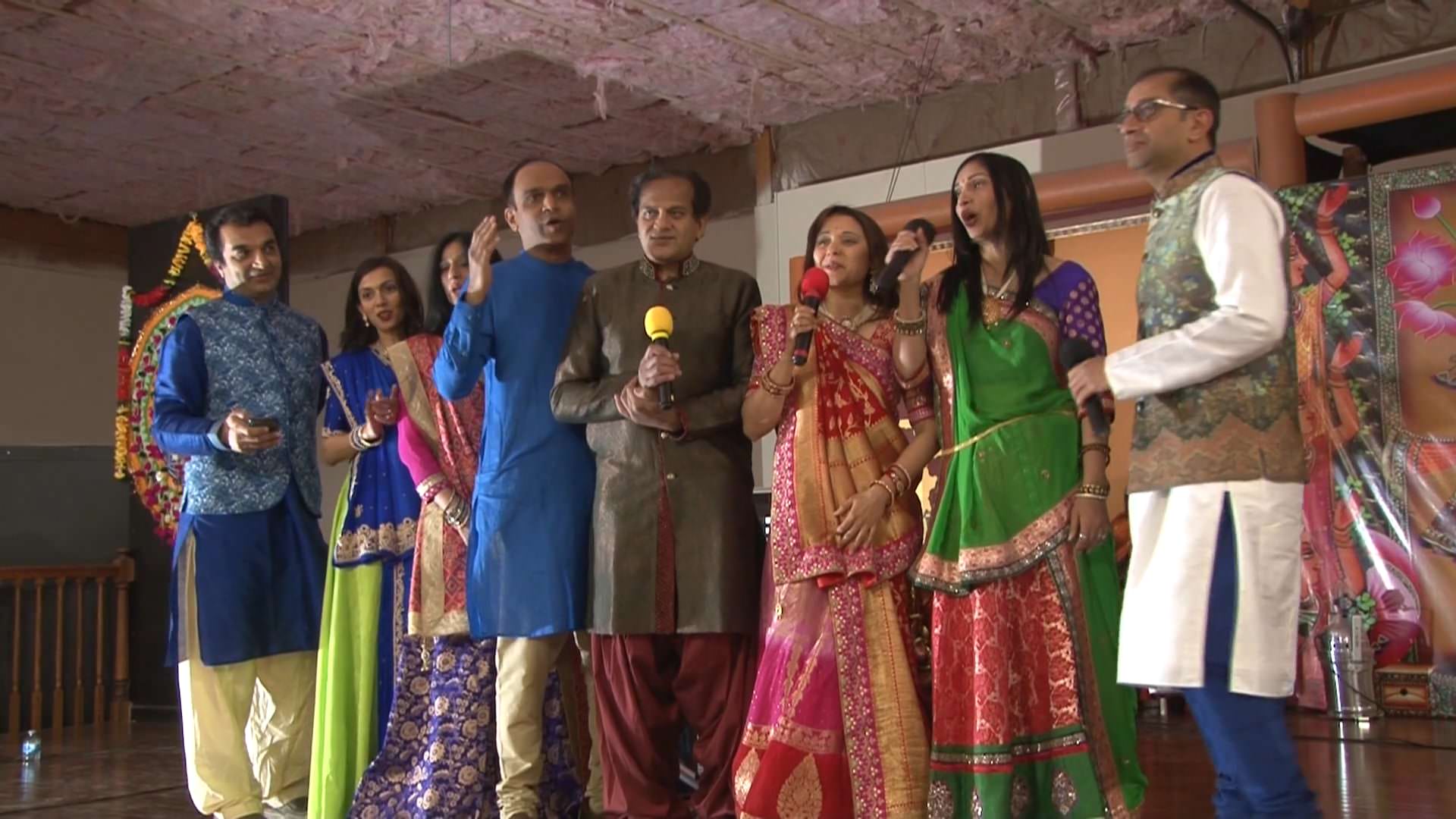 Vraj Temple Schuylkill Haven Pa Anniversary | Saroj & Krishnakant | Family Members Speech & Bhajan