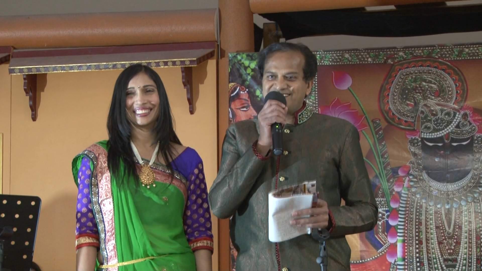 Vraj Temple Schuylkill Haven Pa Anniversary | Saroj & Krishnakant | Meena & Husband Bhajan