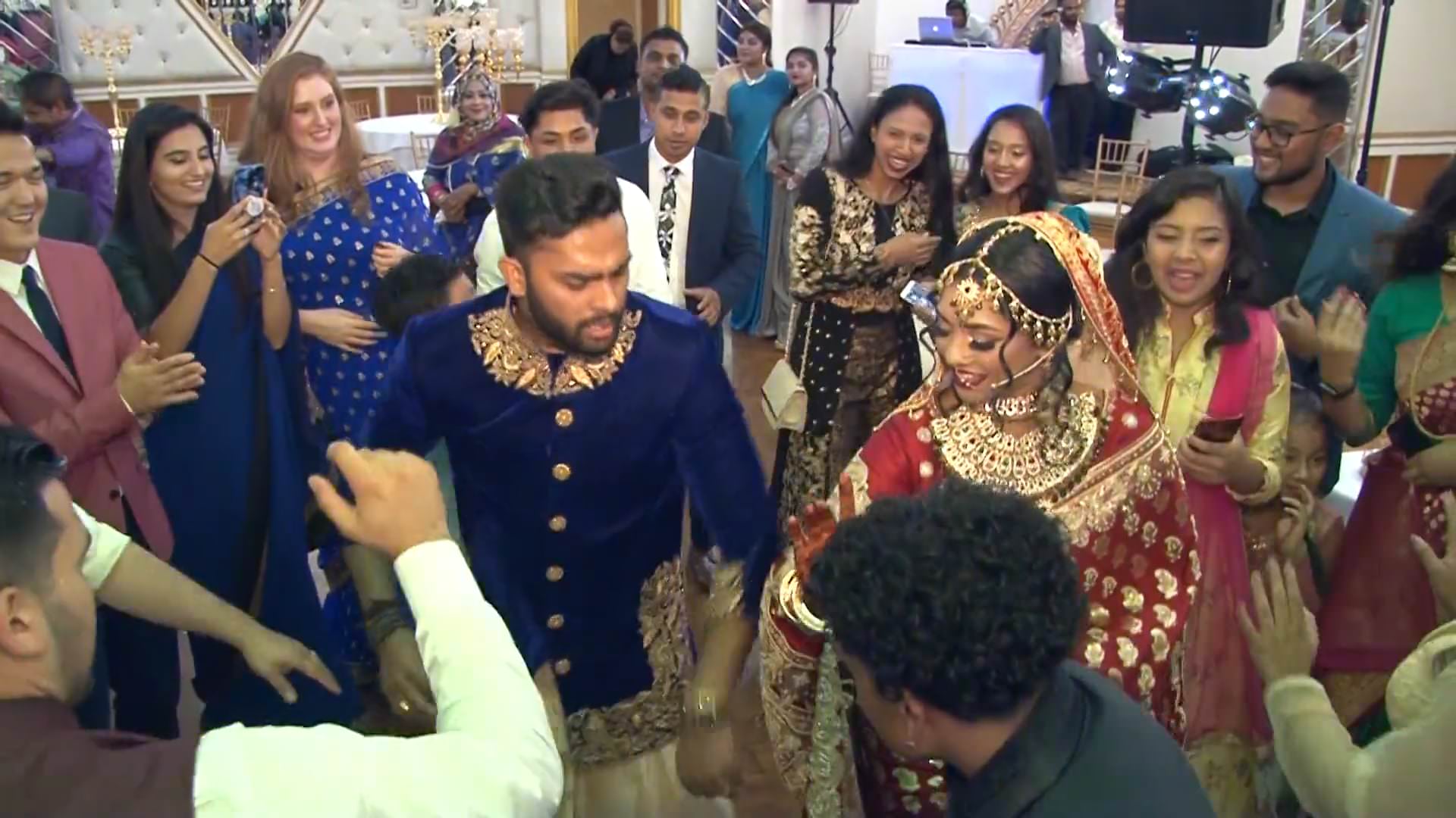 Woodhaven Manor Woodhaven NY Engagement | Sharmin & Faizan | Dance Party