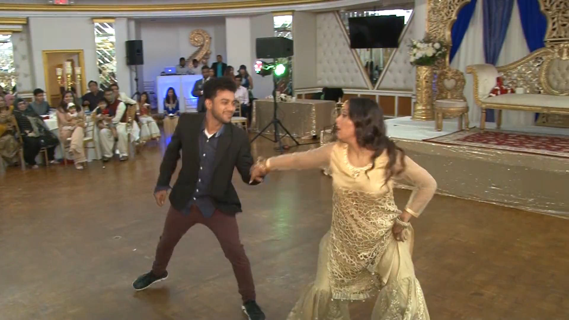 Woodhaven Manor Woodhaven NY Engagement | Sharmin & Faizan | Raisa & Akhil Dance