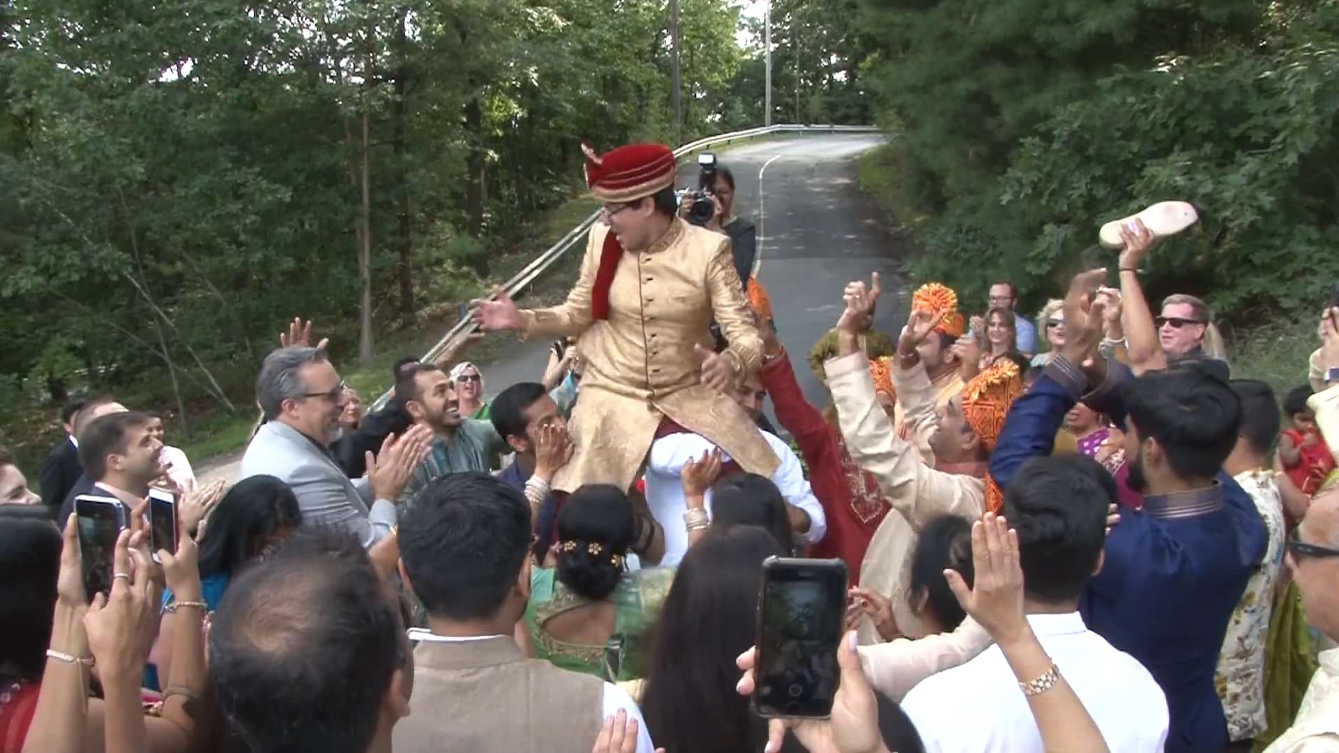 The Views At Mount Fuji Hillburn NY Hindu Wedding | Roshni & Matthew | Baraat