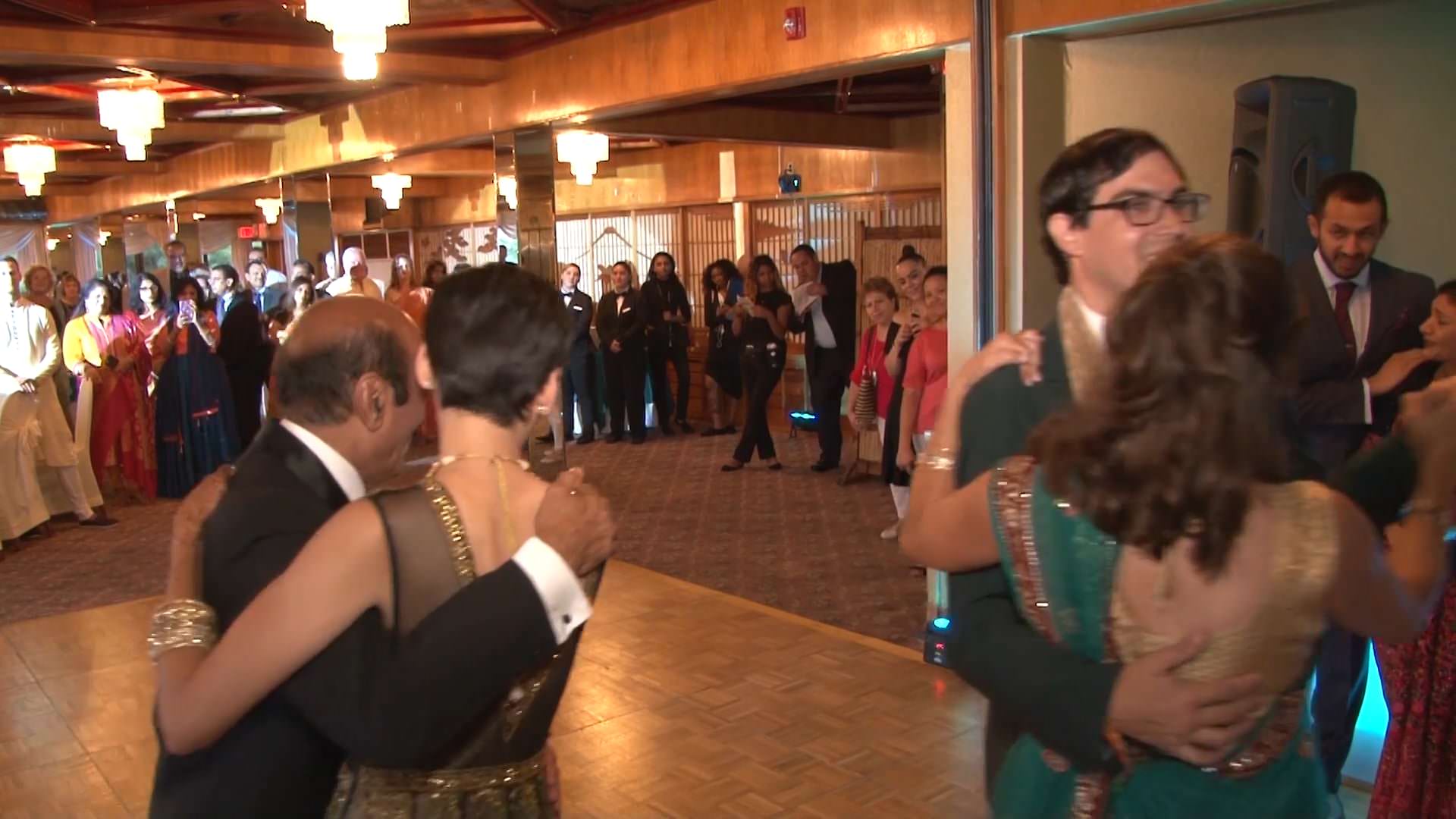 The Views At Mount Fuji Hillburn NY Hindu Wedding | Roshni & Matthew | Father Daughter & Mother Son Dance