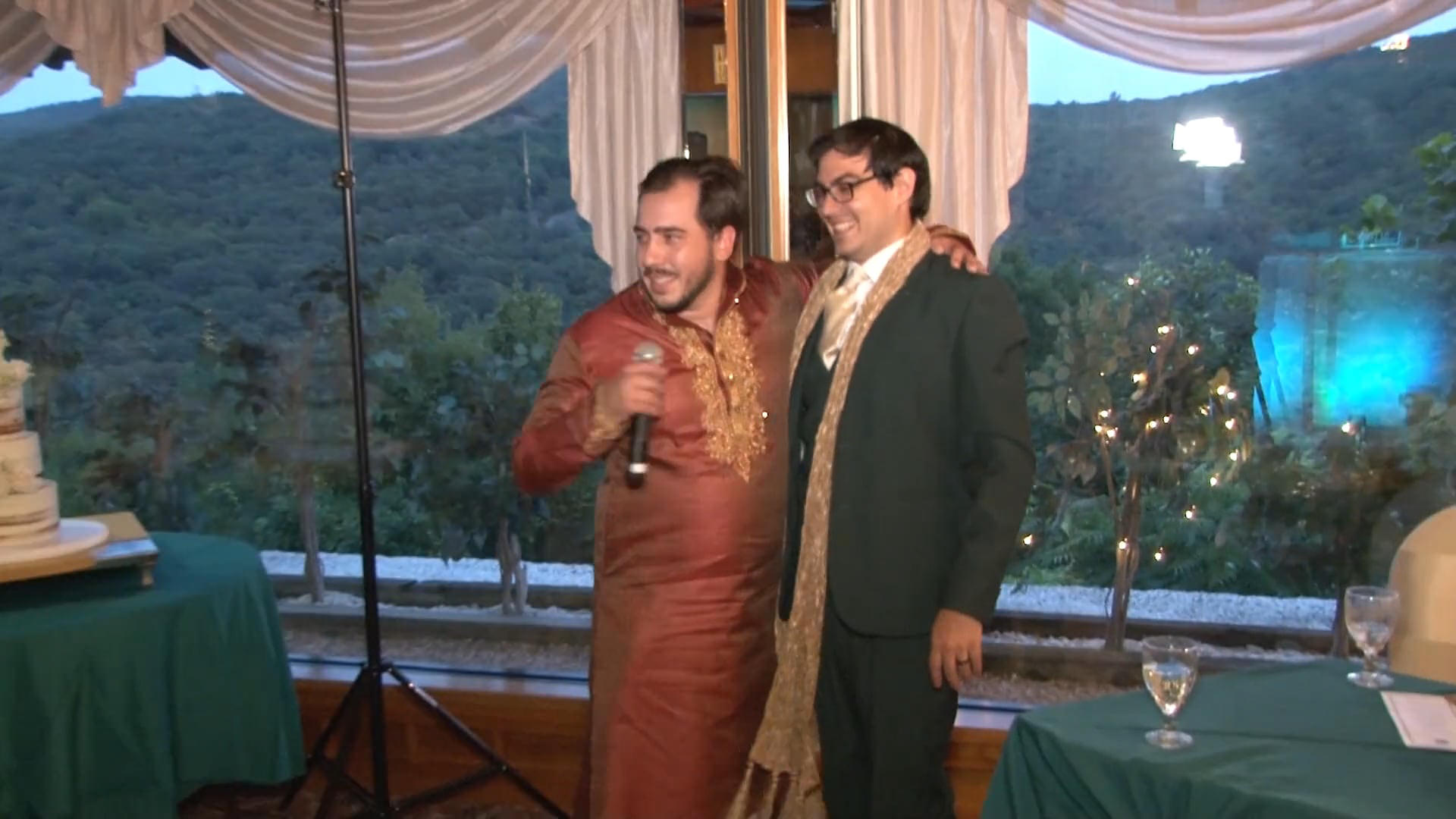 The Views At Mount Fuji Hillburn NY Hindu Wedding | Roshni & Matthew | Groom Brother Speech