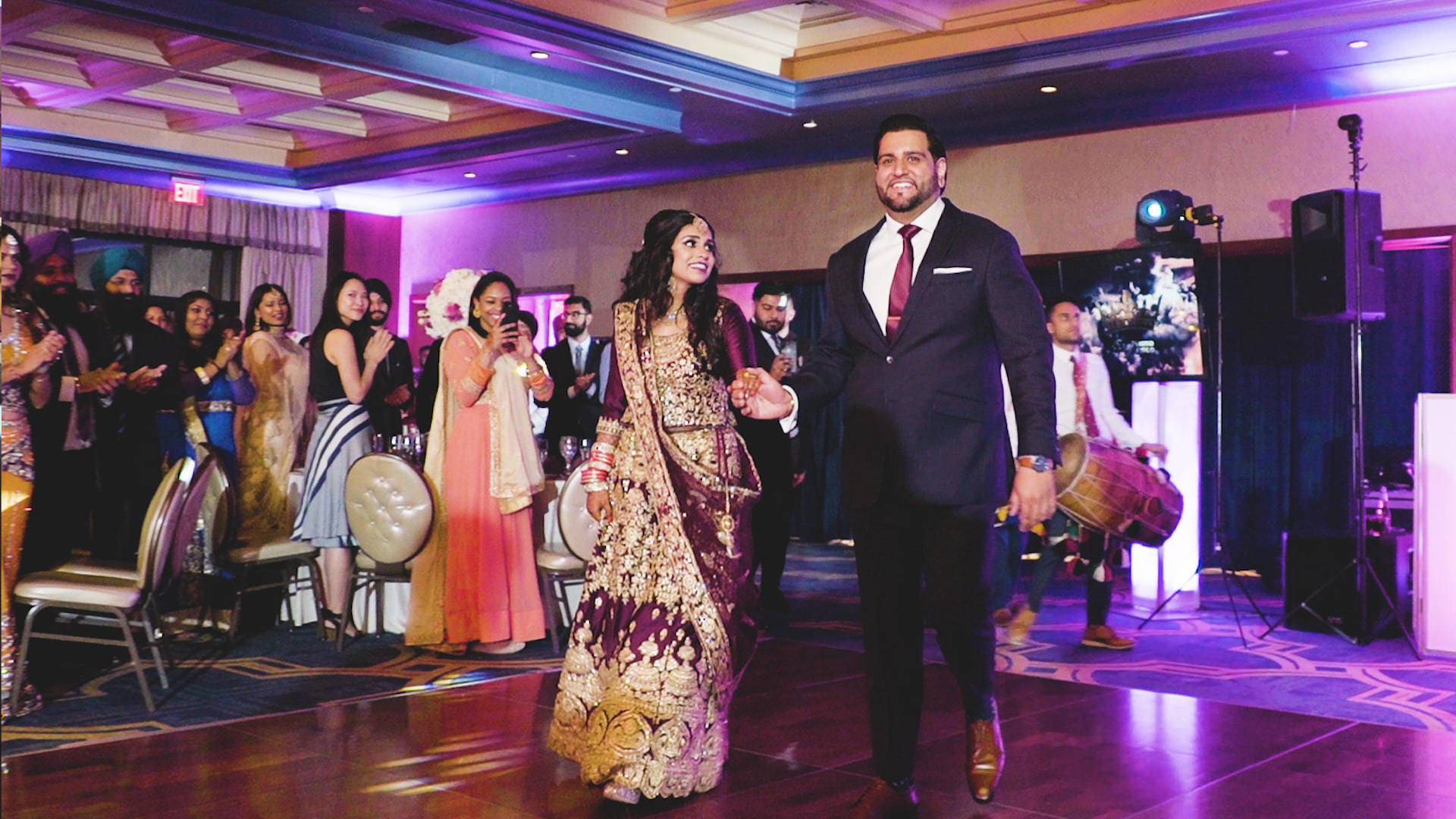 The Imperia Somerset NJ Sikh Wedding | Navjot & David | Grand Entrance