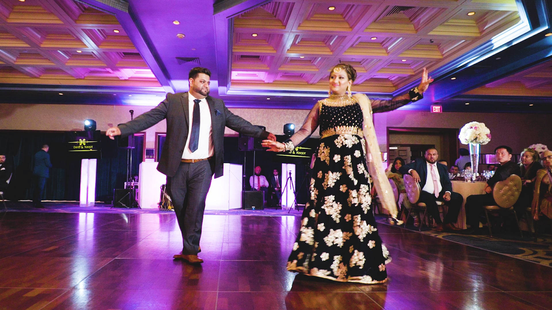 The Imperia Somerset NJ Sikh Wedding | Navjot & David | Manpreet and Sandeep Dance