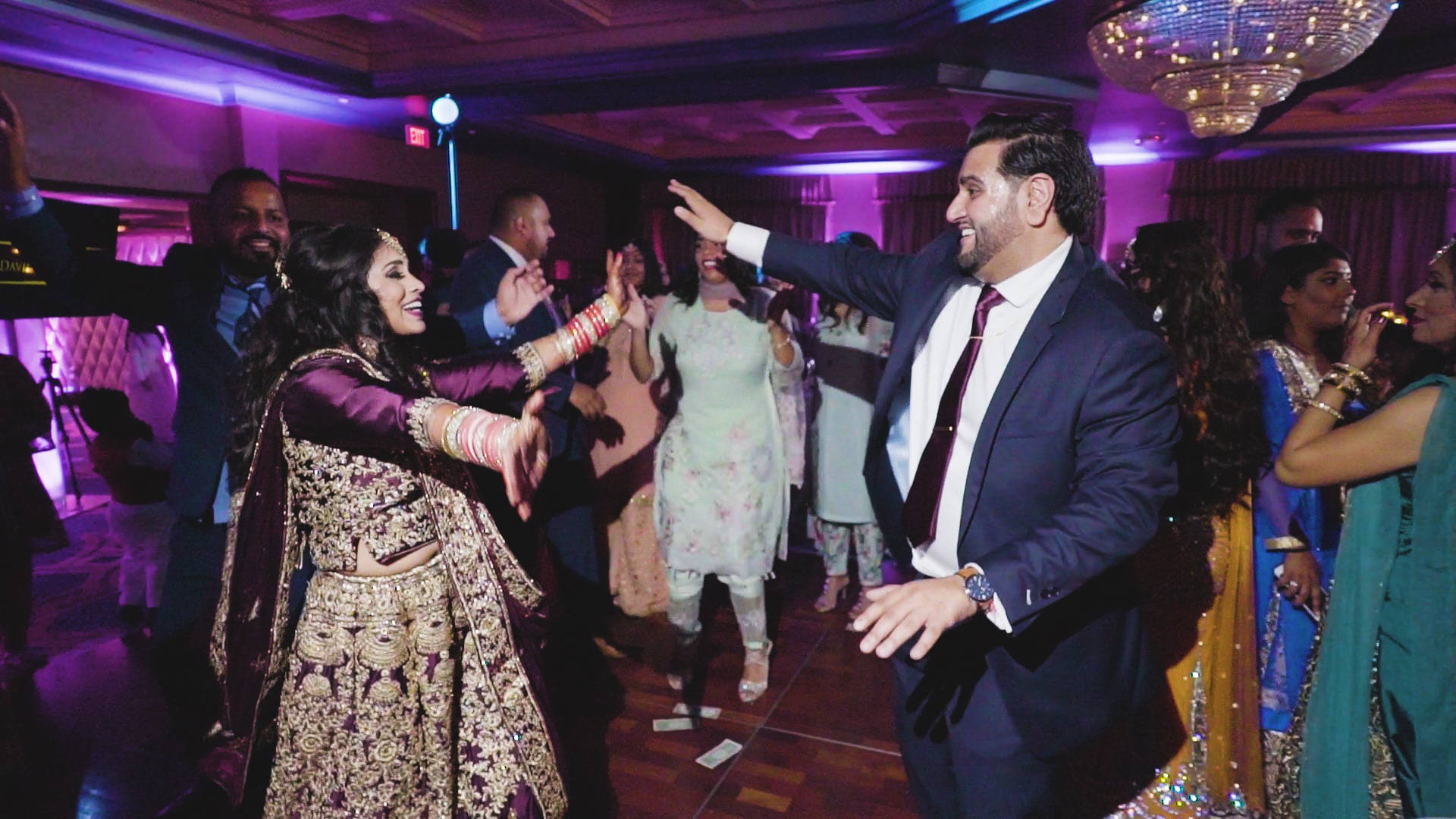 The Imperia Somerset NJ Sikh Wedding | Navjot & David | Reception Dancing