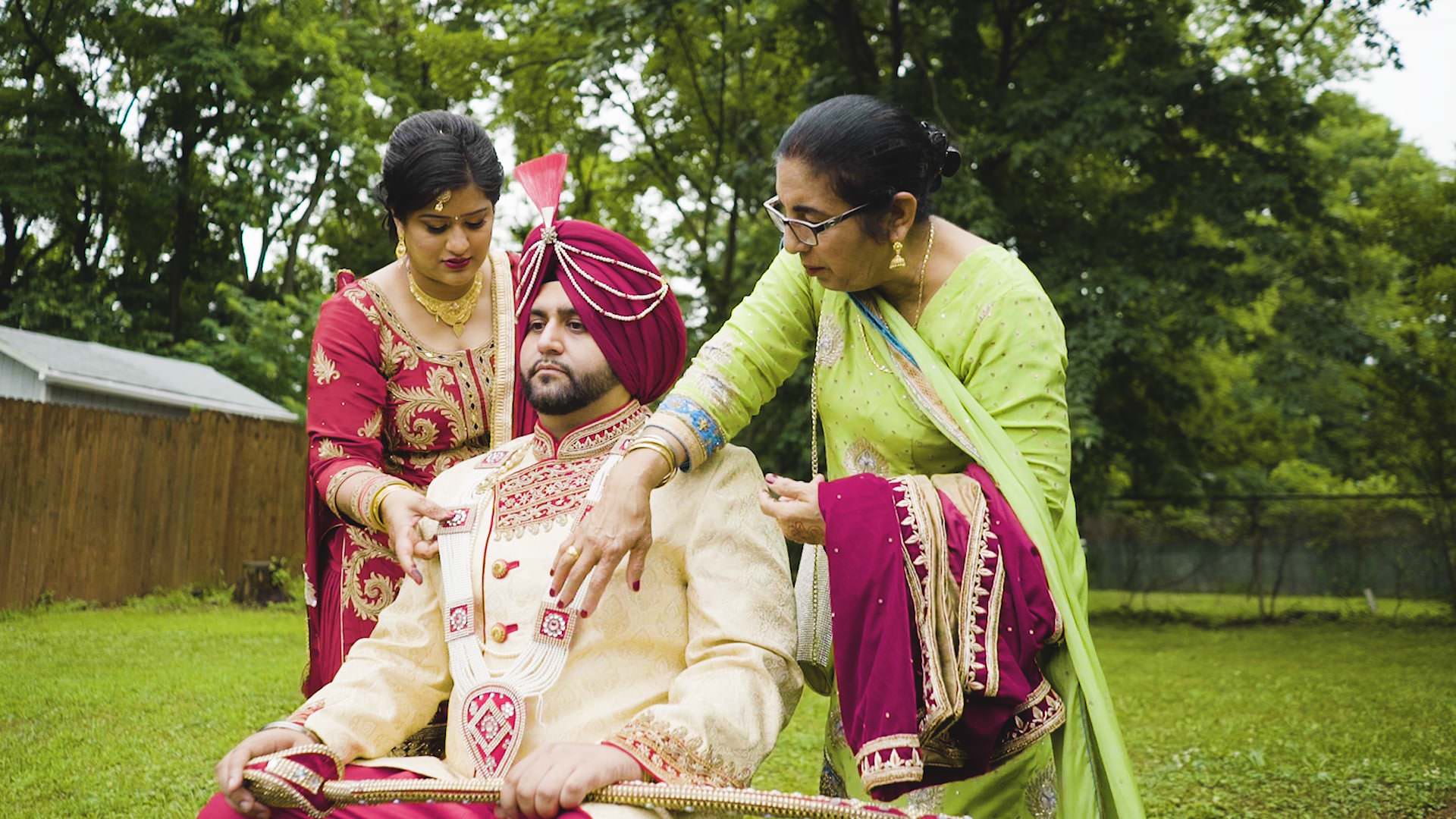 The Imperia Somerset NJ Sikh Wedding | Navjot & David | Sehra Bandi
