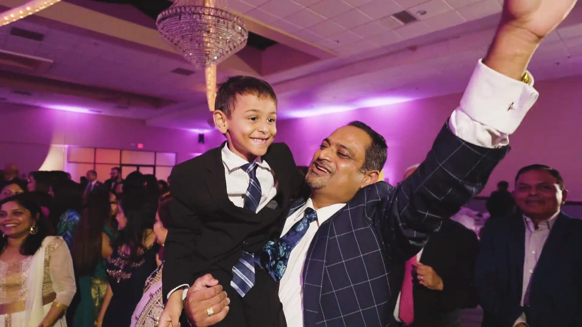 Quality Inn And Suites Batavia NY Engagement | Janki & Neal | Reception Dancing