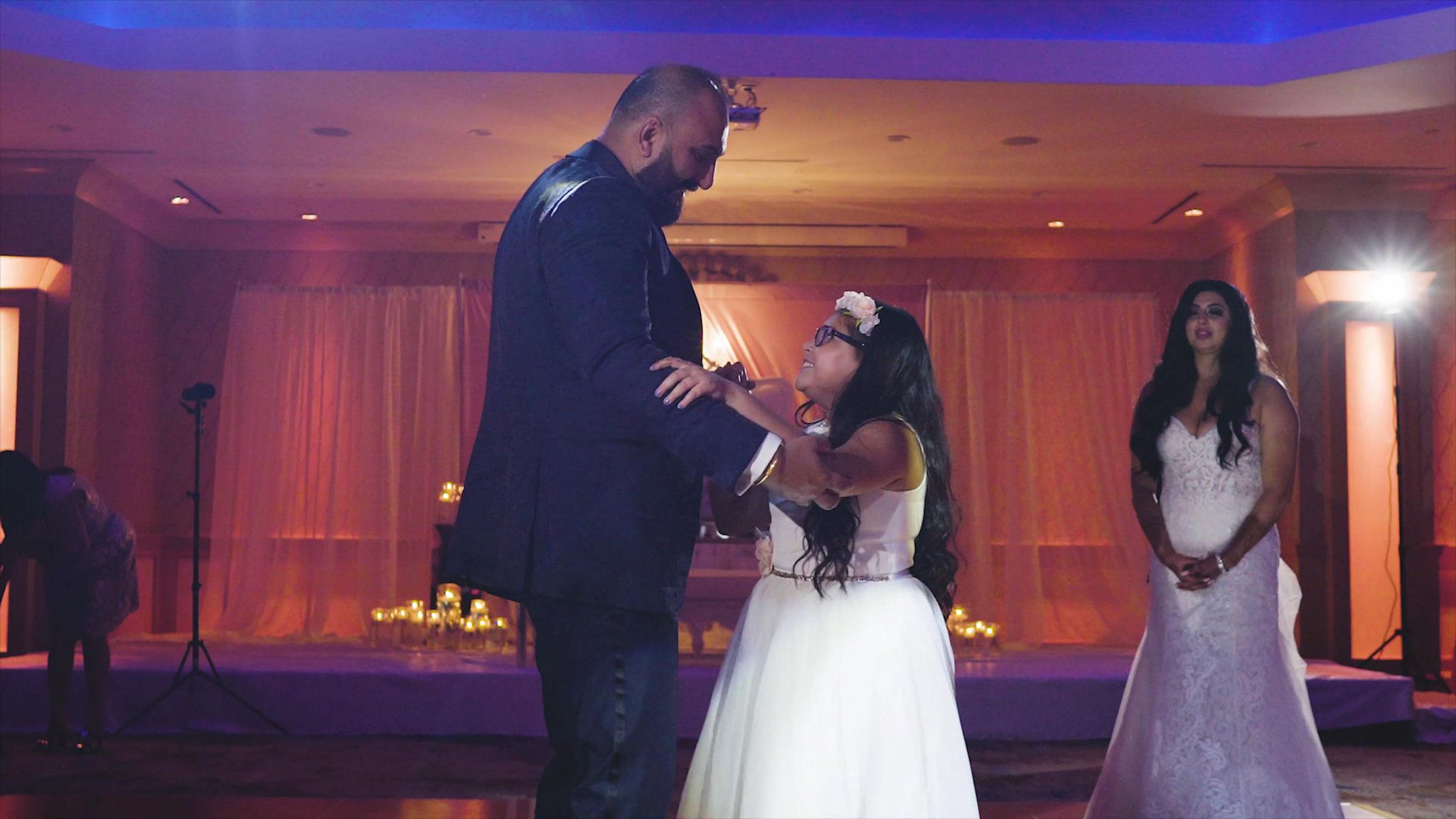 Marigold Somerset NJ Fusion Wedding | Estenia & Pritpal | Father Daughter Dance