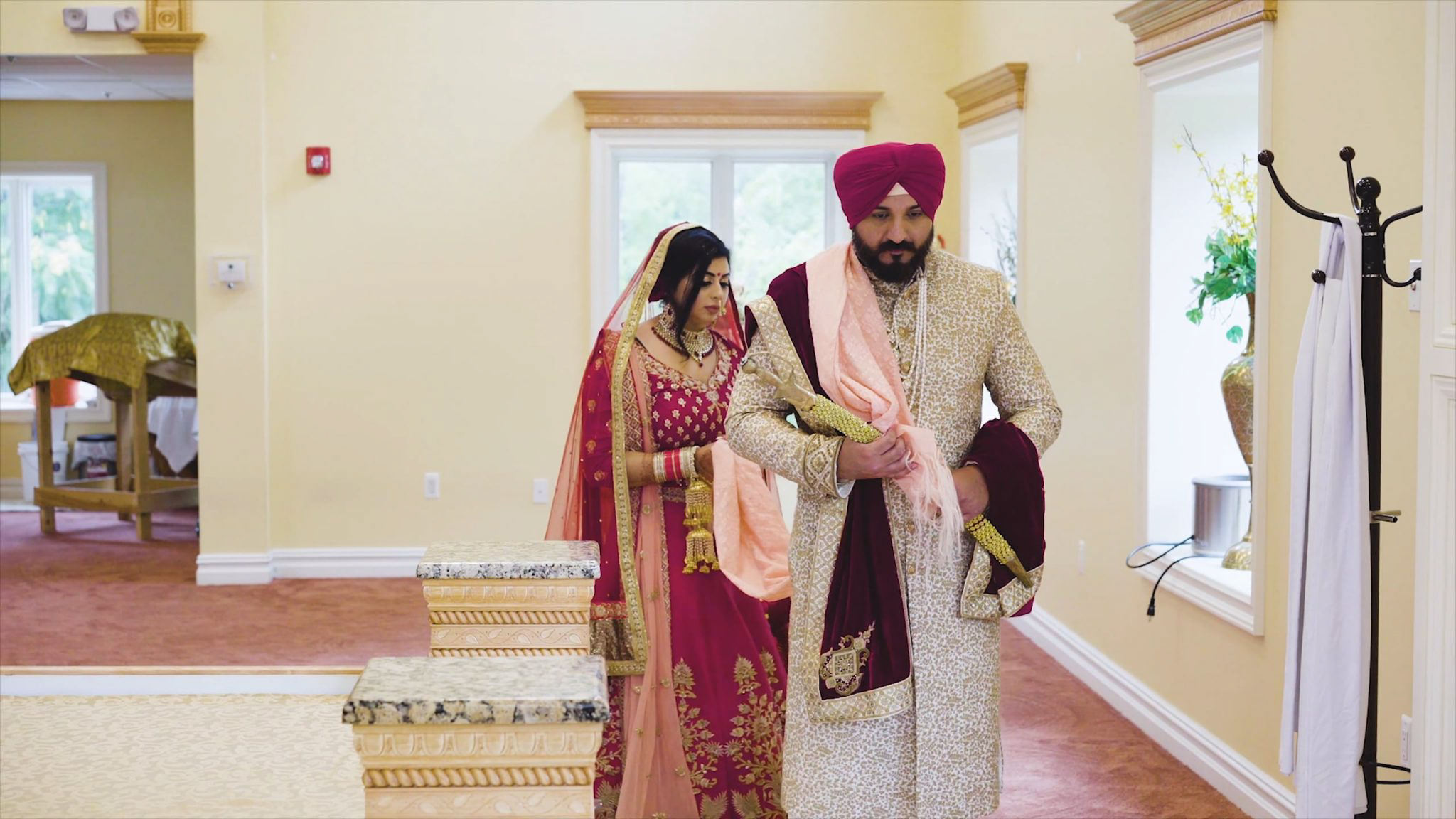 Marigold Somerset NJ Fusion Wedding | Estenia & Pritpal | Punjabi Ceremony