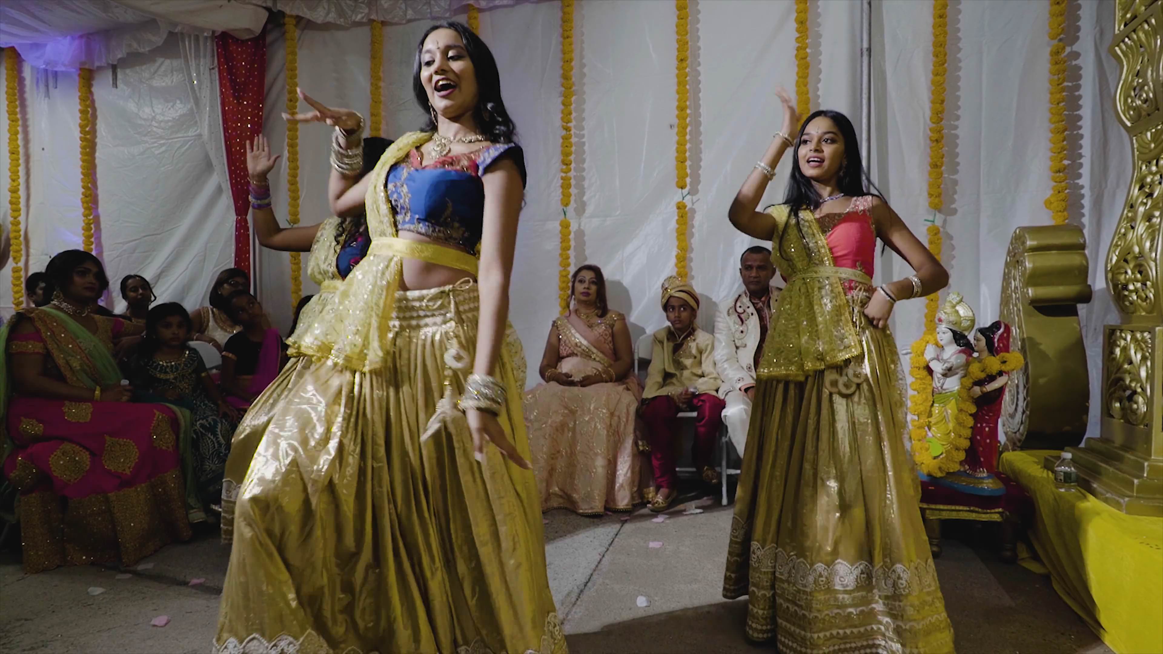Woodhaven Manor Woodhaven NY Hindu Wedding | Veann & Mario | Ceremony Dance Performance