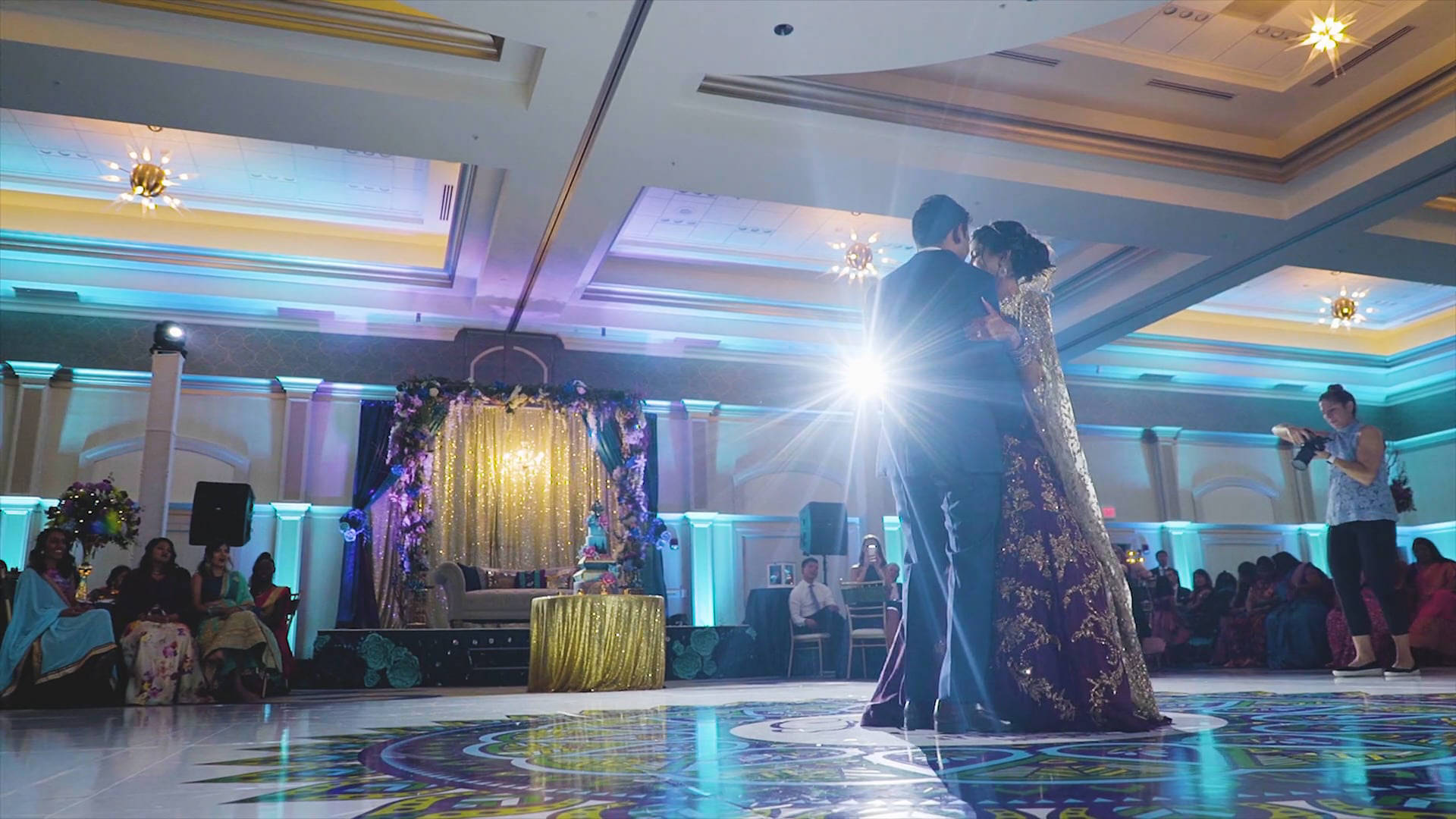 Hilton Richmond Hotel & Spa Short Pump VA Hindu Wedding | Gina & Dharav | First Dance Highlight