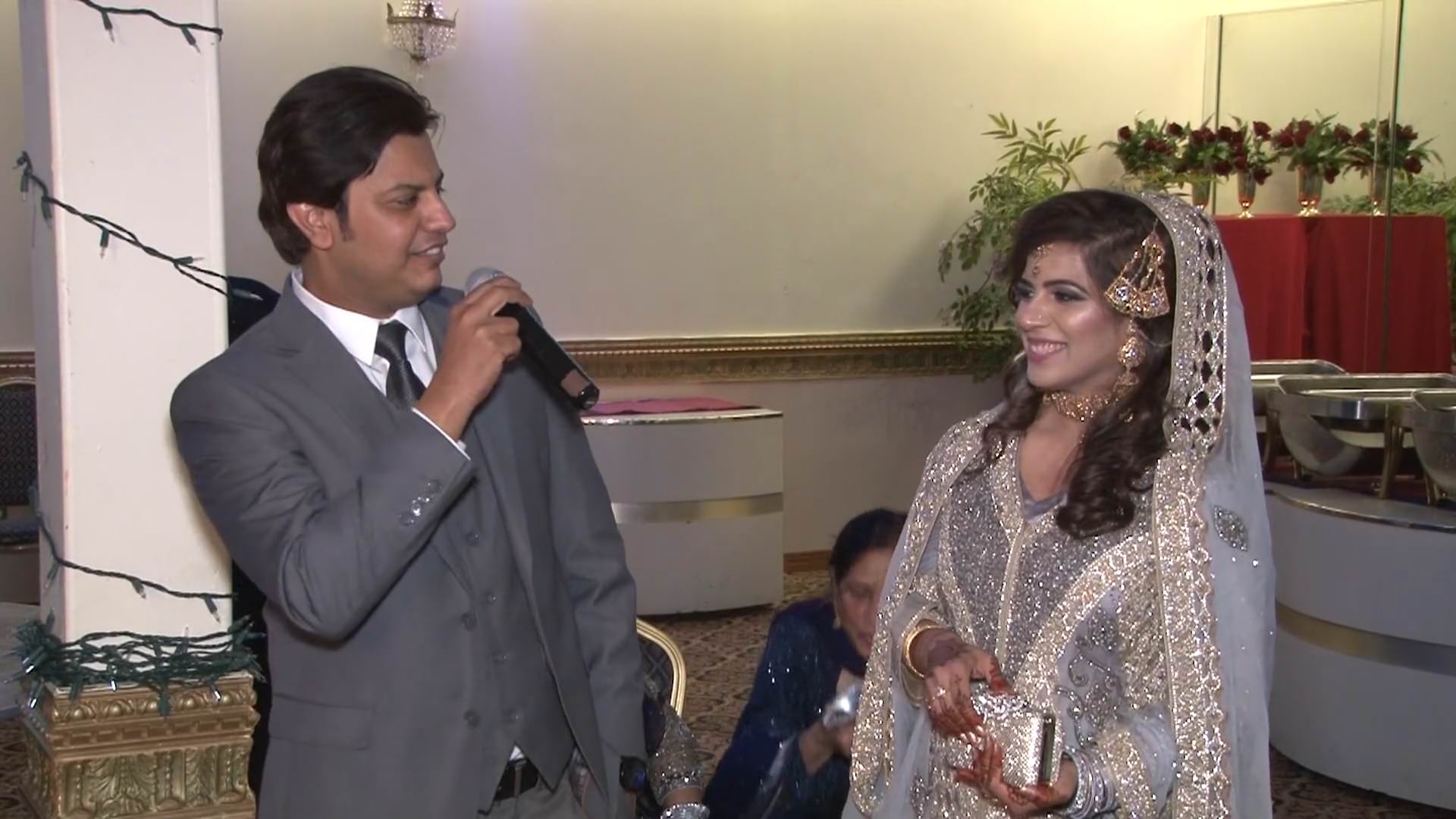 Shezan Restaurant & Banquet Hall Edison NJ Muslim Wedding | Tanzeela & Ali | Singing Performance