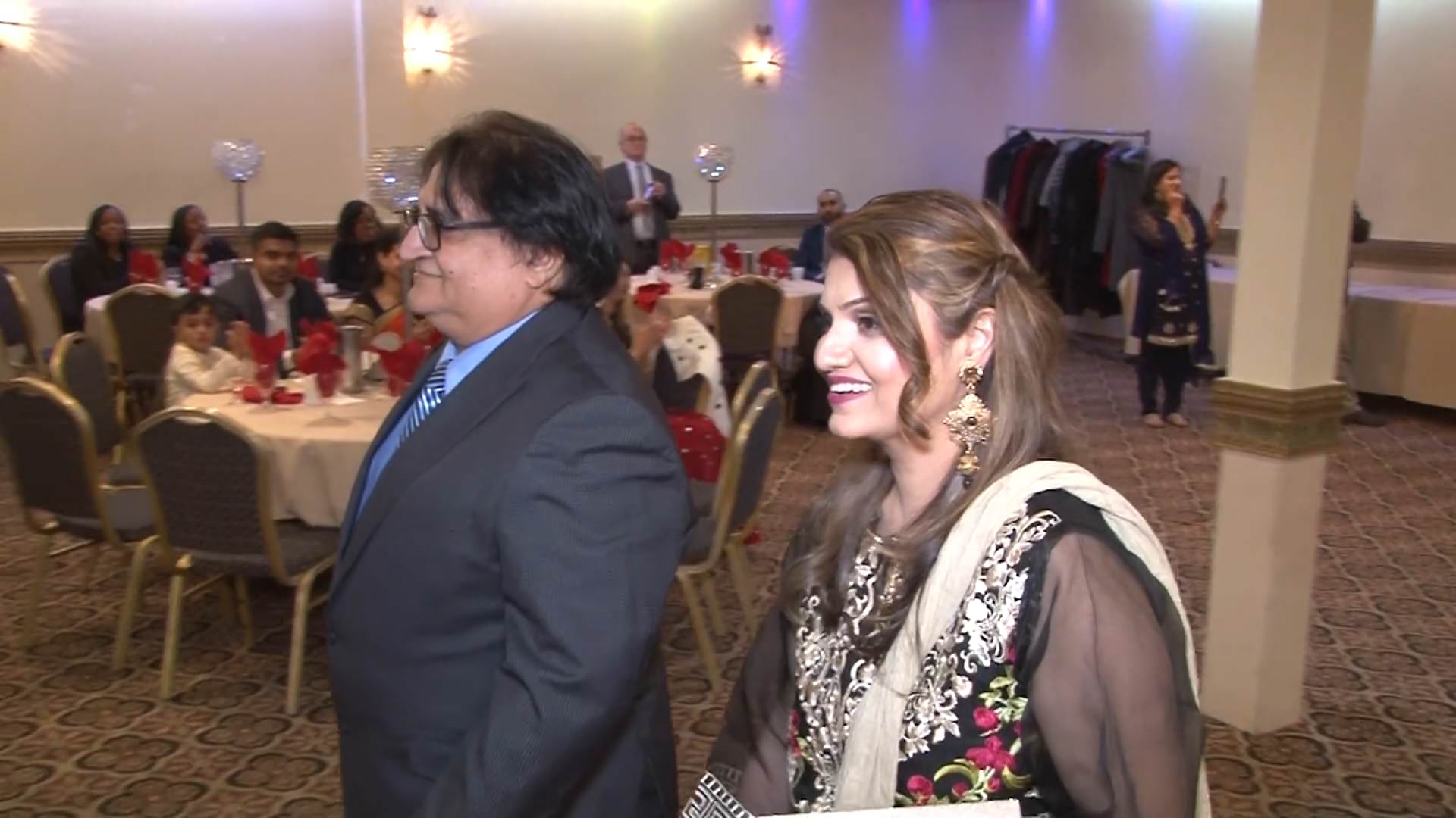 Shezan Restaurant & Banquet Hall Edison NJ Muslim Wedding | Tanzeela & Ali | Family Grand Entrance