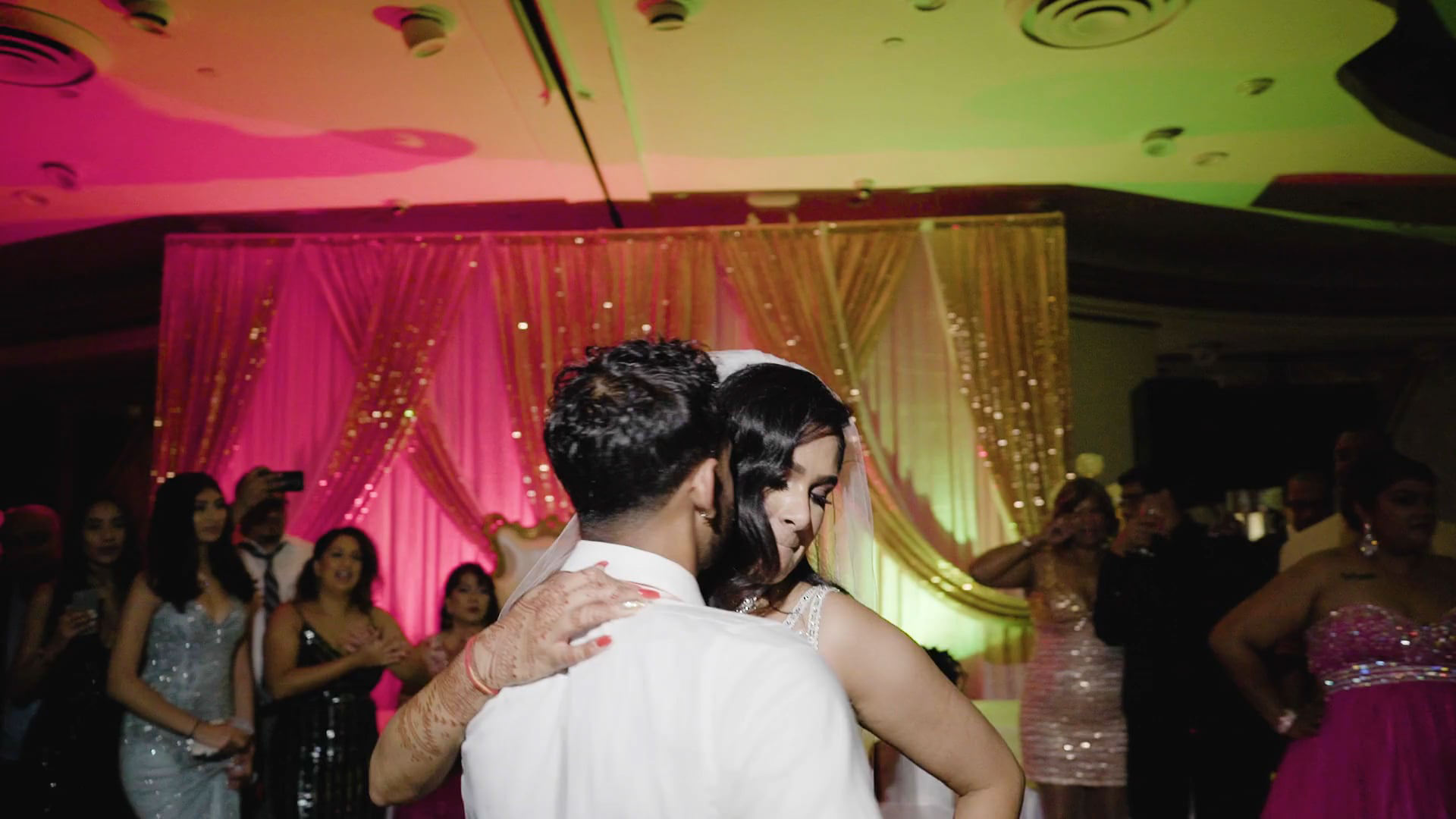 Woodhaven Manor Woodhaven NY Hindu Wedding | Veann & Mario | Reception Dancing
