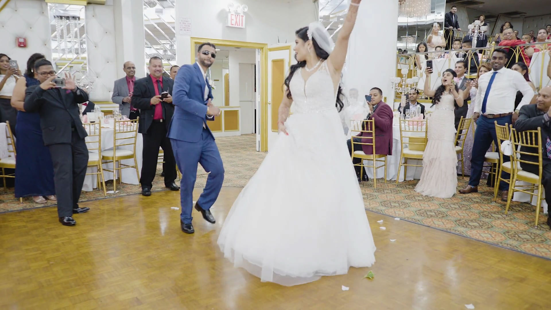 Woodhaven Manor Woodhaven NY Hindu Wedding | Veann & Mario | Grand Entrance