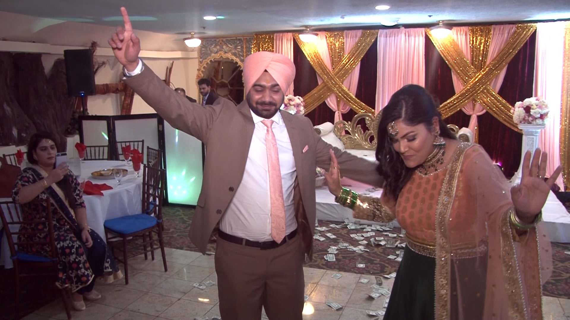 Royal Alberts Palace Fords NJ Reception | Anita & Yadwinder | First Dance