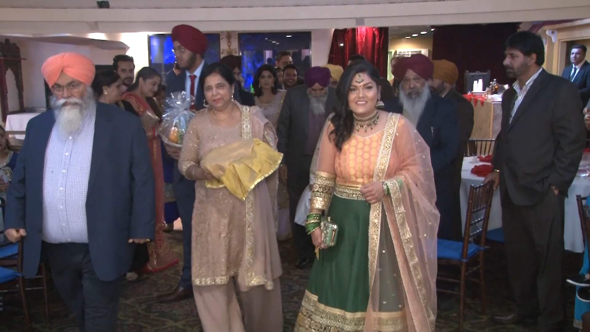 Royal Alberts Palace Fords NJ Reception | Anita & Yadwinder | Grand Entrance