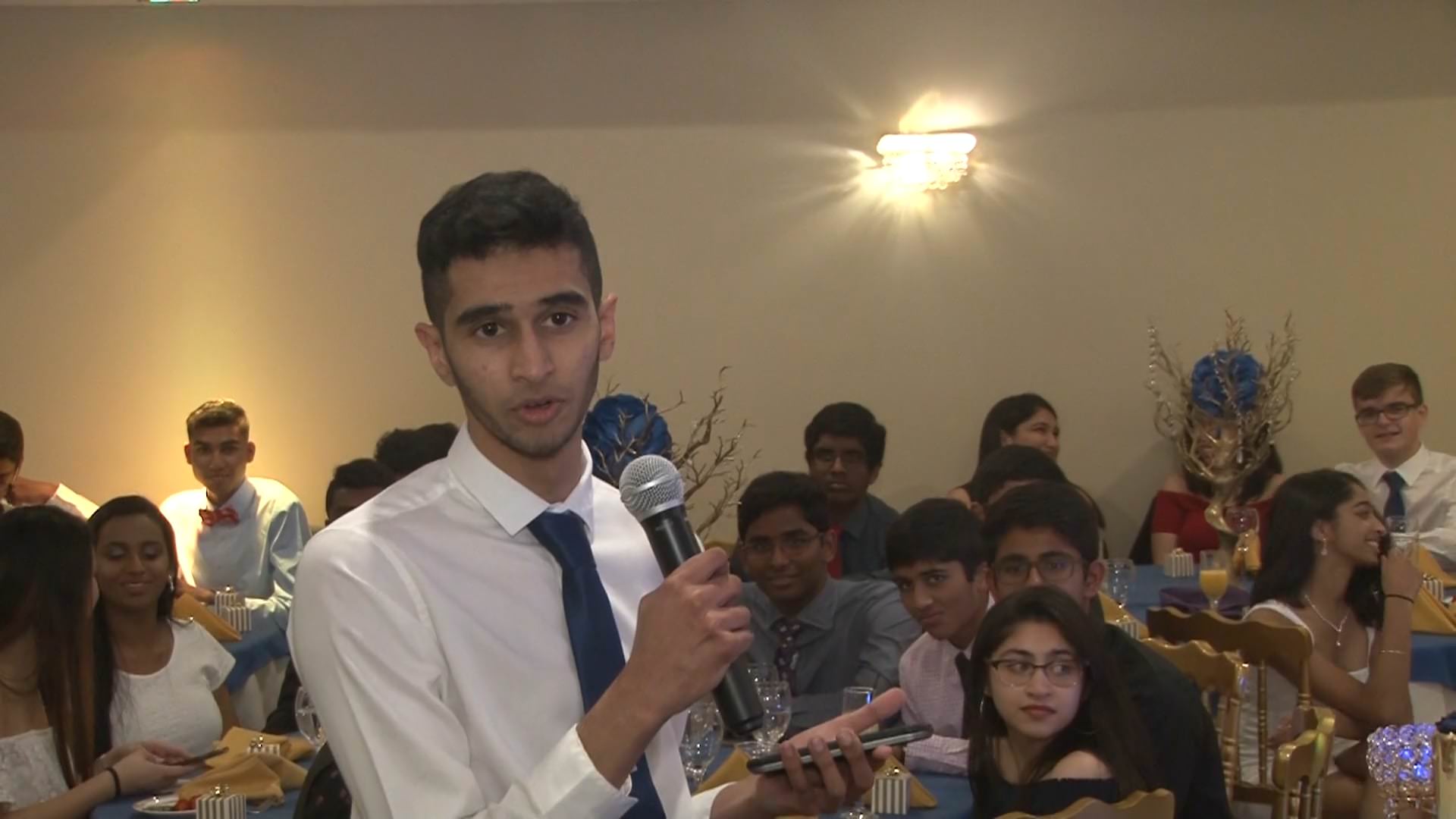Deewan Banquet Piscataway NJ Sweet 16 | Aashita Sweet 16 | Class Friends Speech