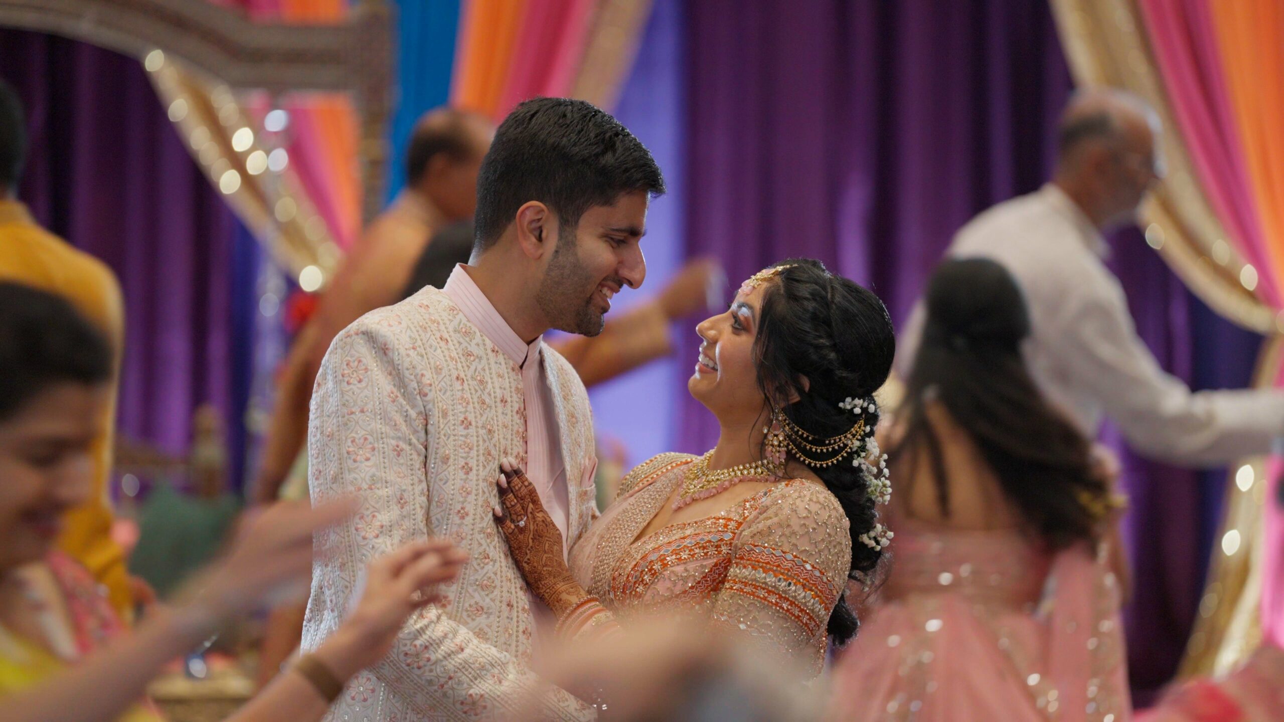 Hyatt Regency Dulles Herndon VA Hindu Wedding | Jahnvi & Rajan | Garba Highlight
