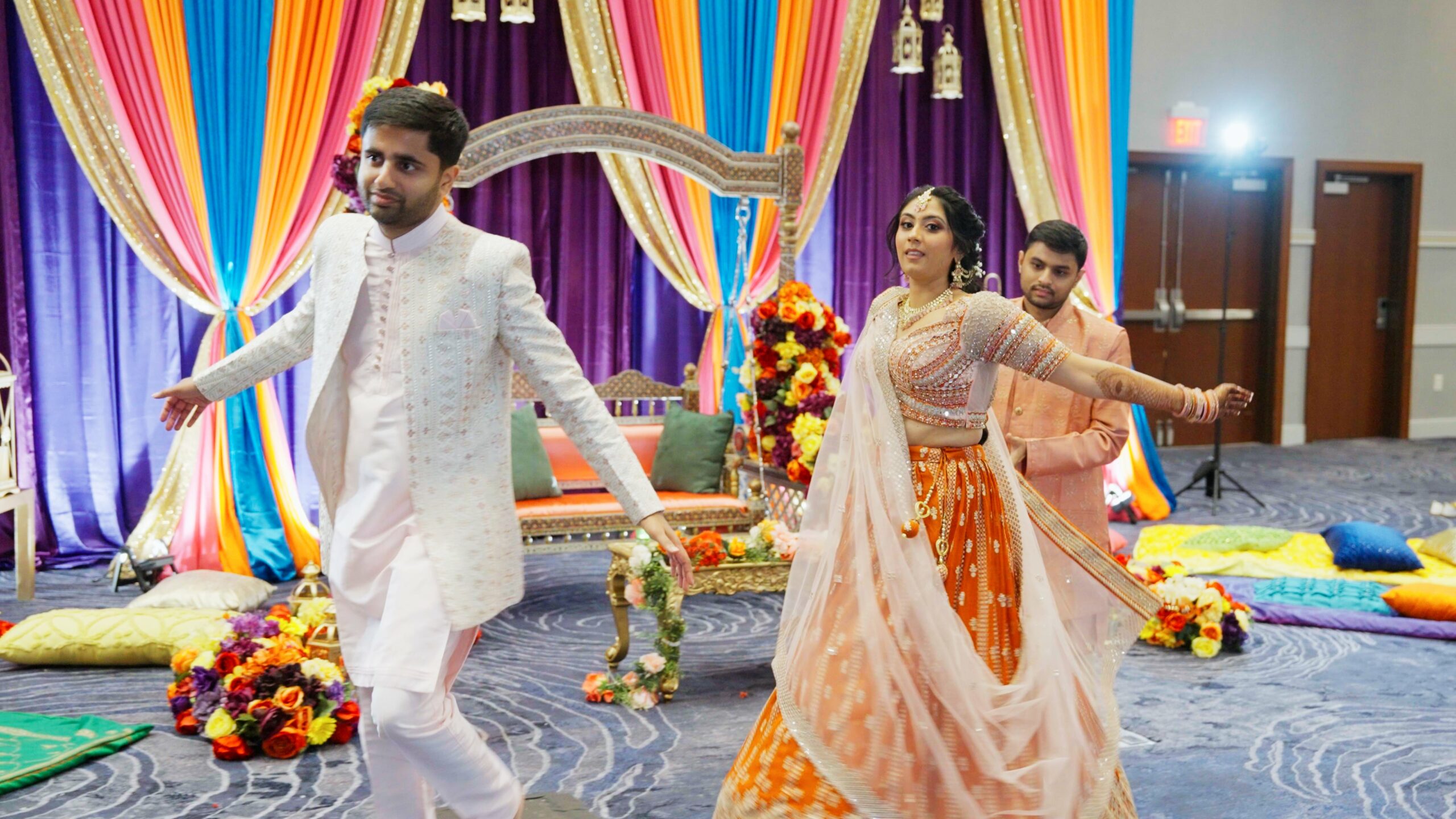 Hyatt Regency Dulles Herndon VA Hindu Wedding | Jahnvi & Rajan | Garba Part 1