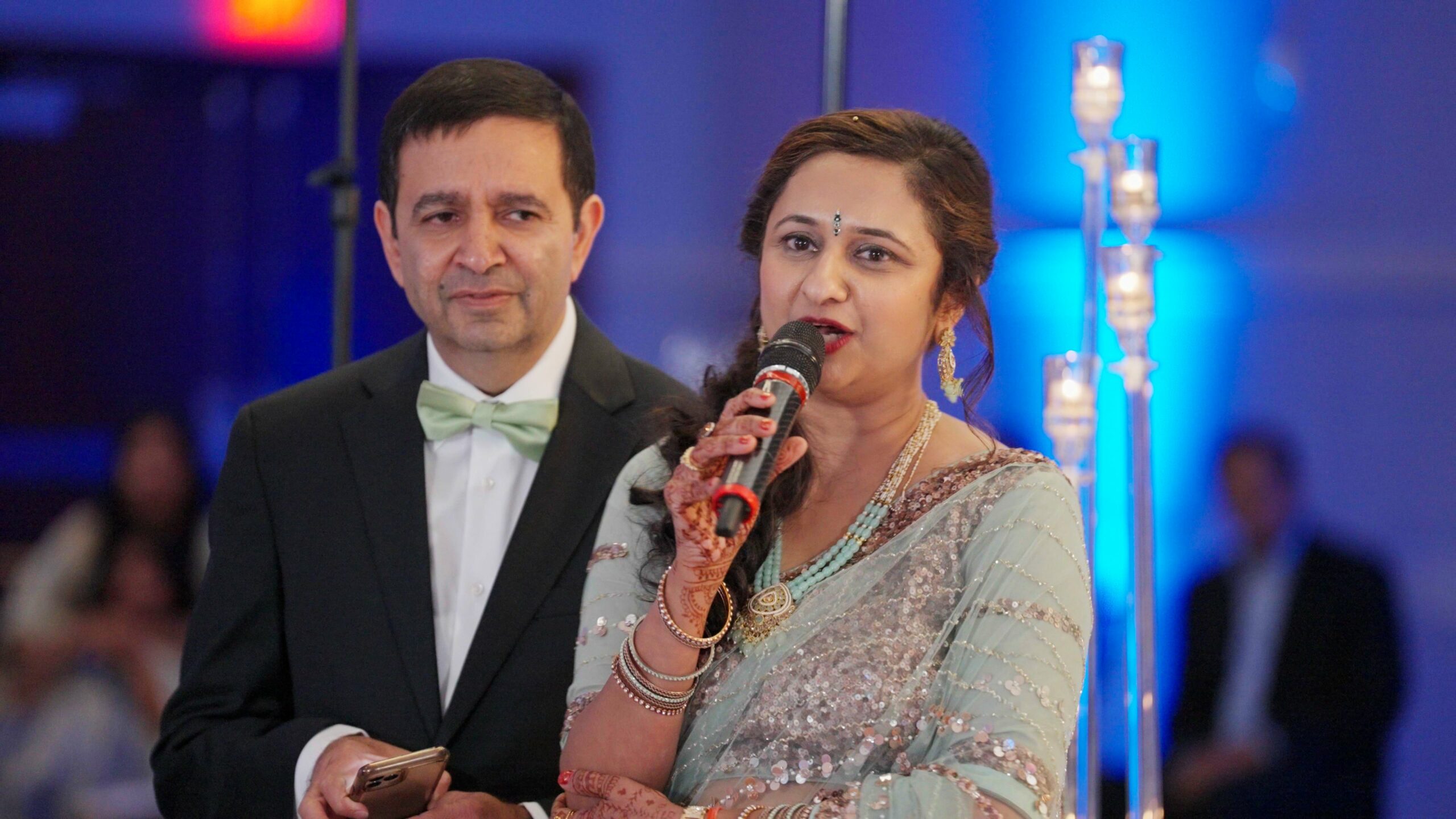 Hyatt Regency Dulles Herndon VA Hindu Wedding | Jahnvi & Rajan | Reception Groom Parents Speech