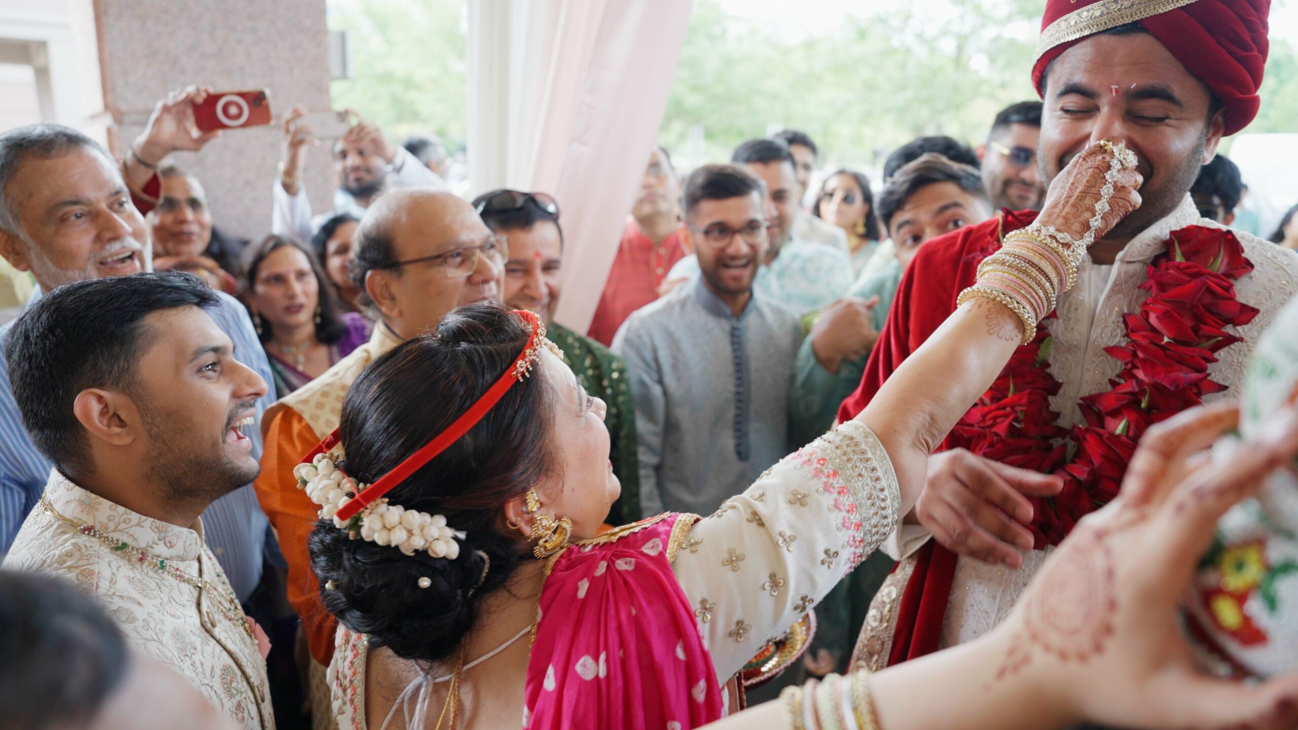 Hyatt Regency Dulles Herndon VA Hindu Wedding | Jahnvi & Rajan | Milni