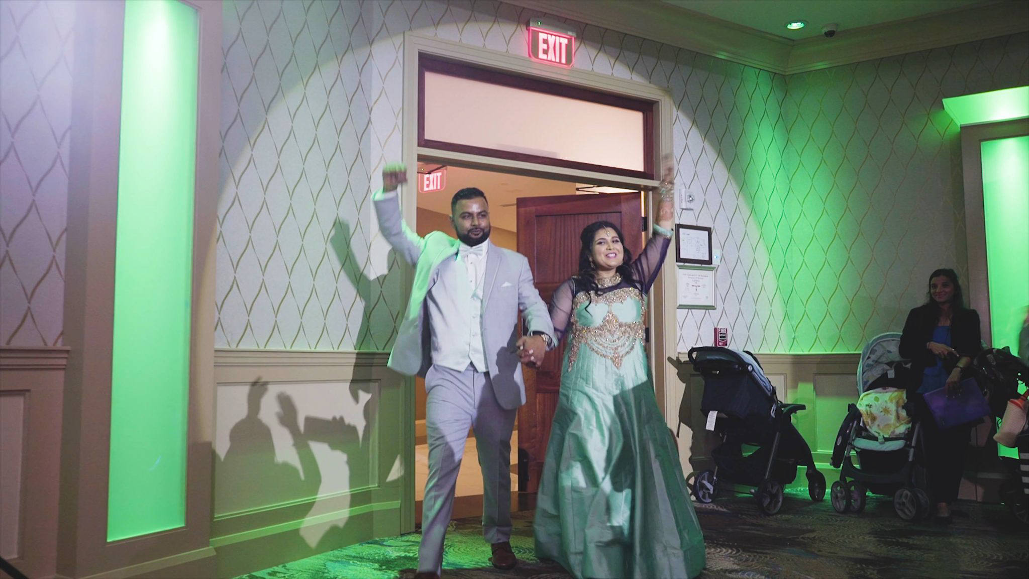 Marigold Somerset NJ Hindu Wedding | Zalak & Parag | Grand Entrance
