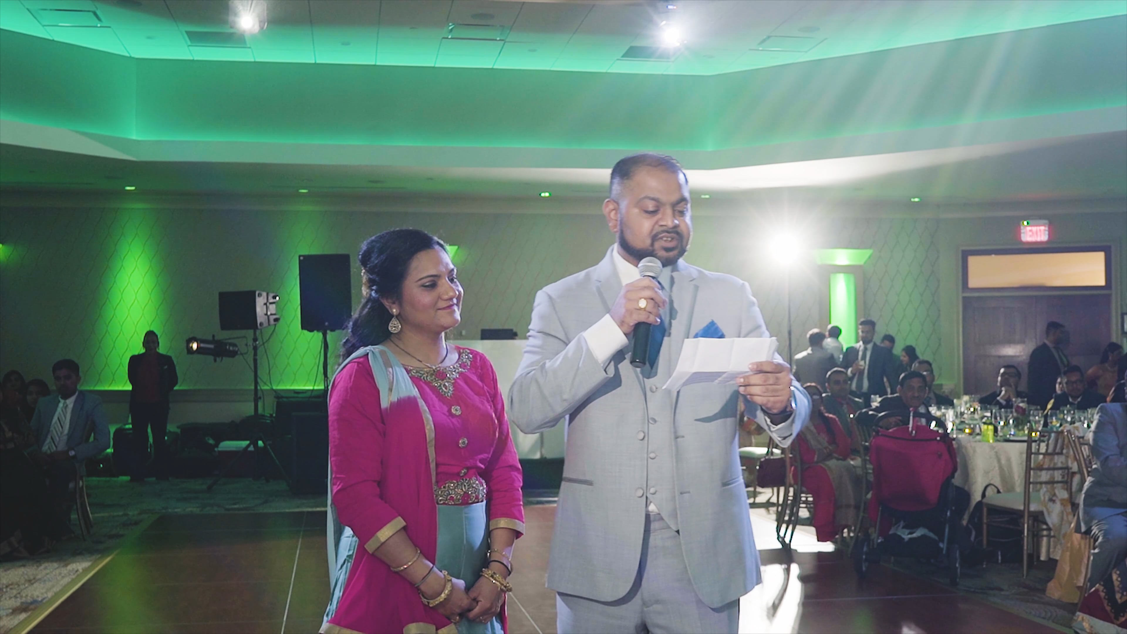 Marigold Somerset NJ Hindu Wedding | Zalak & Parag | Amar and Neha Speech