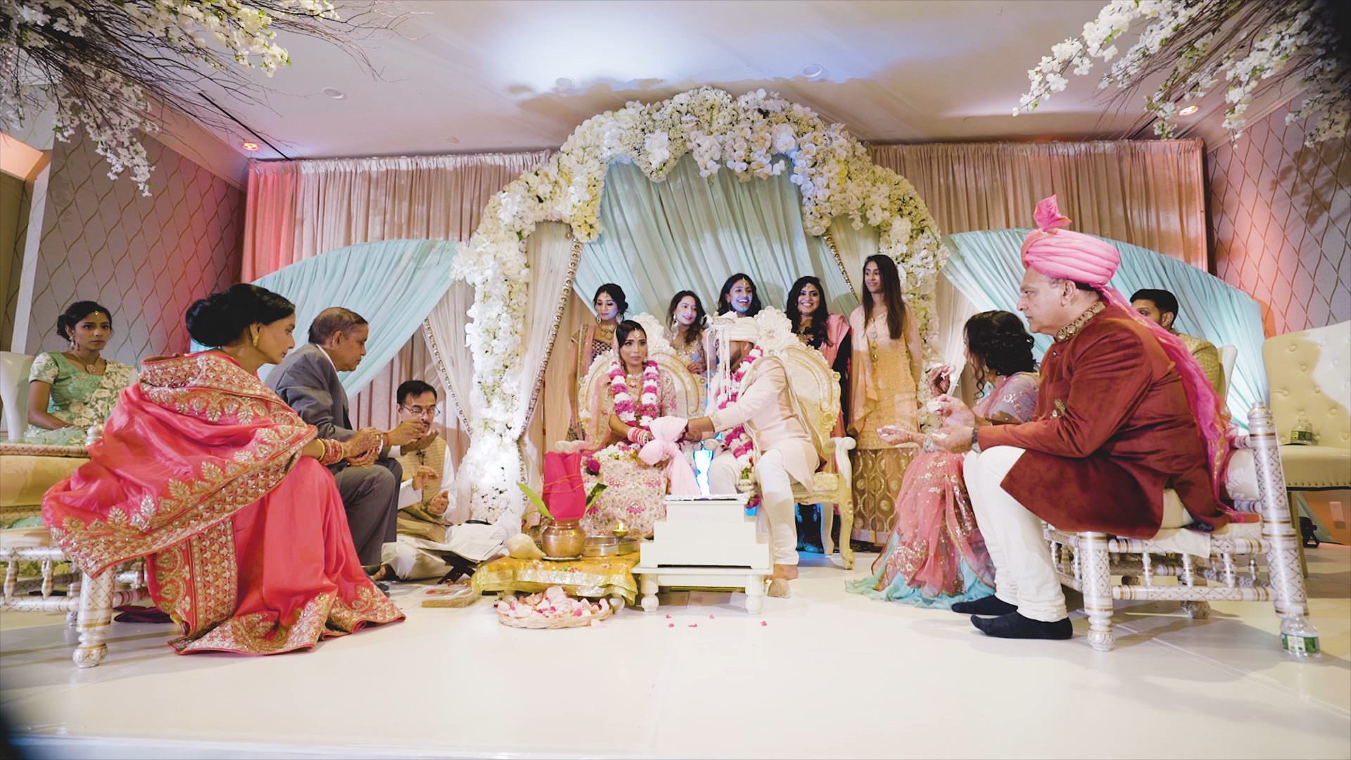Marigold Somerset NJ Hindu Wedding | Nidhi & Rudra | Hindu Ceremony